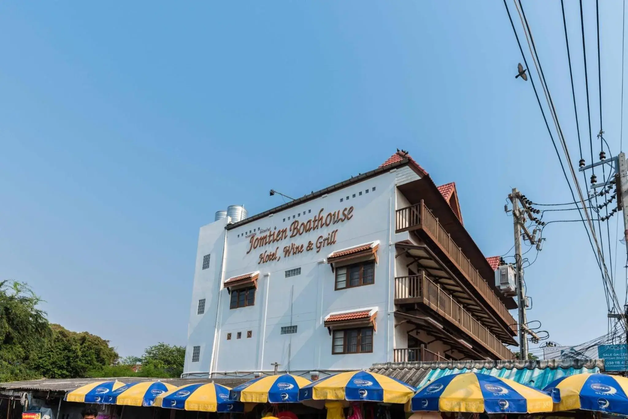 Facade/entrance, Property Building in Jomtien Boathouse