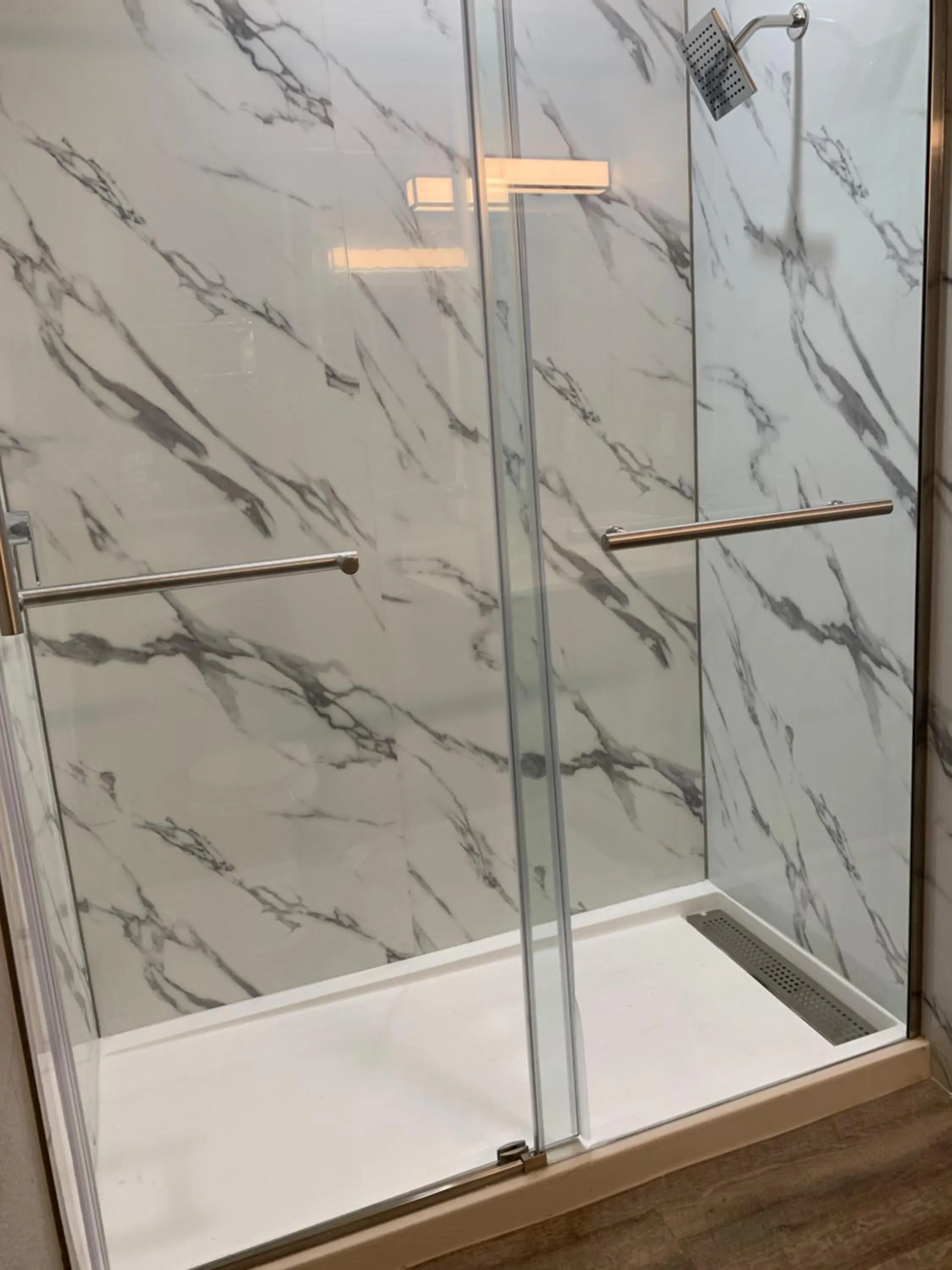 Bathroom in Motel 6 San Diego, CA Airport Harbor