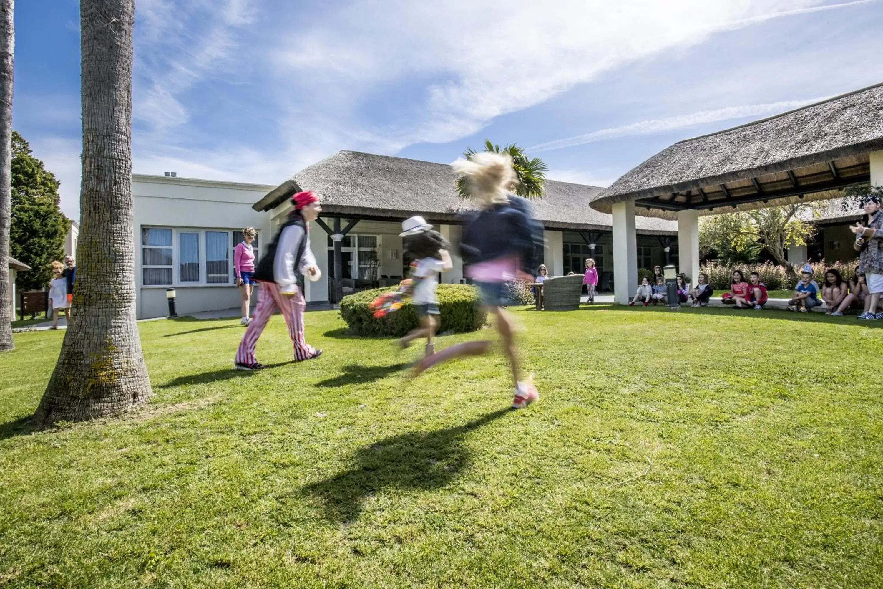 Children play ground, Family in Vincci Resort Costa Golf