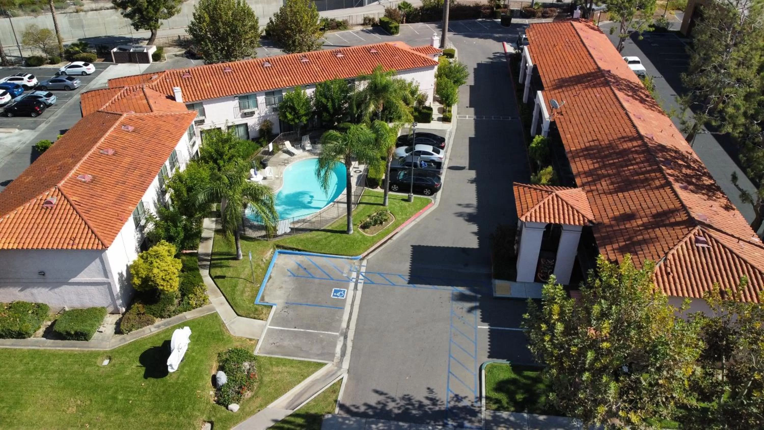 Property building in Hospitality Inn