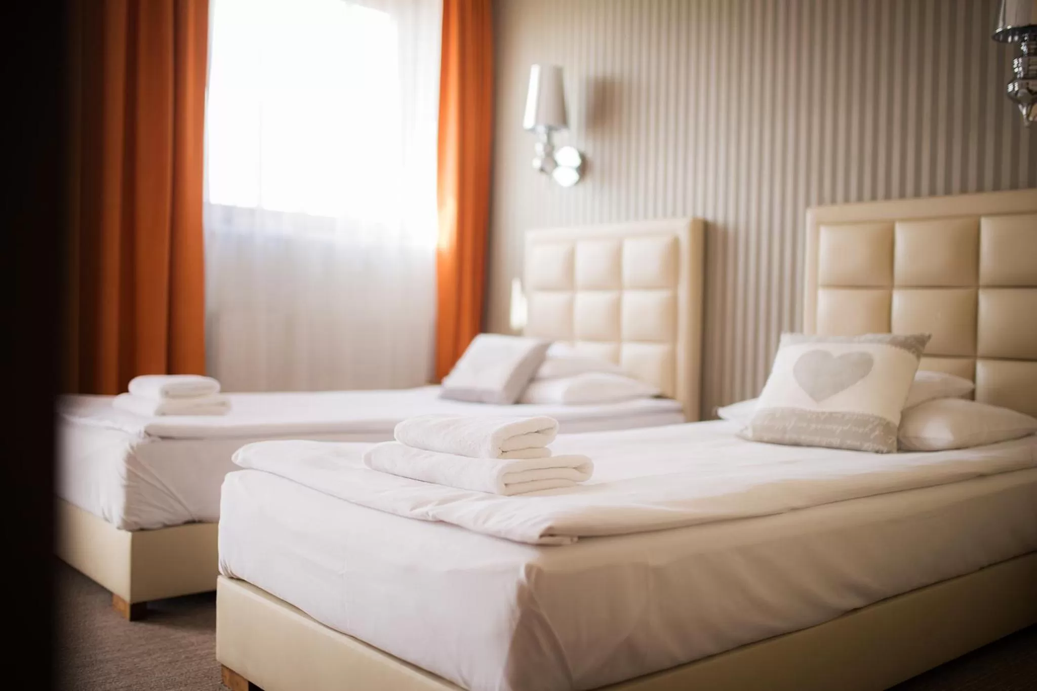 Bed in Hotel Wróblewscy