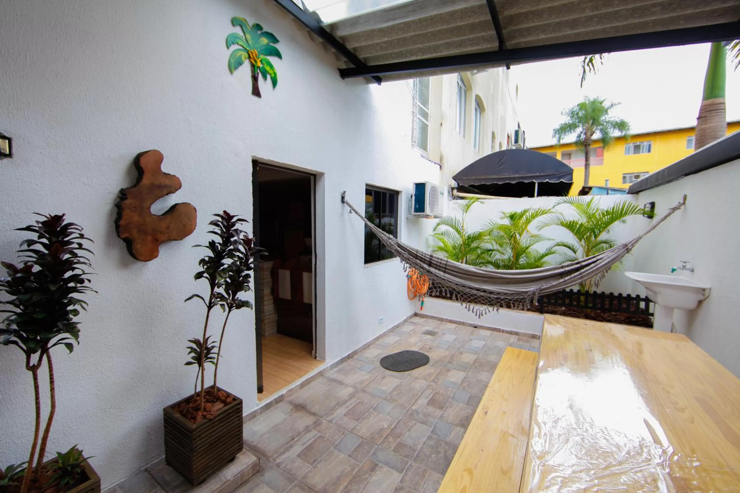 BBQ facilities in Iguassu Flats Hotel