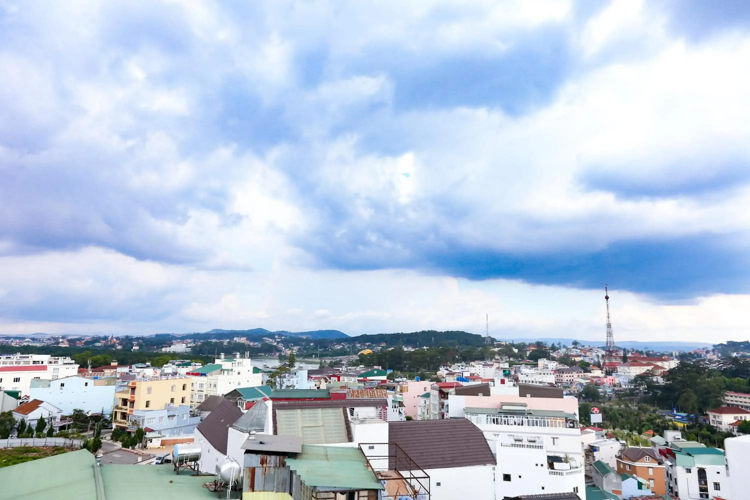 City view in Iris Dalat Hotel