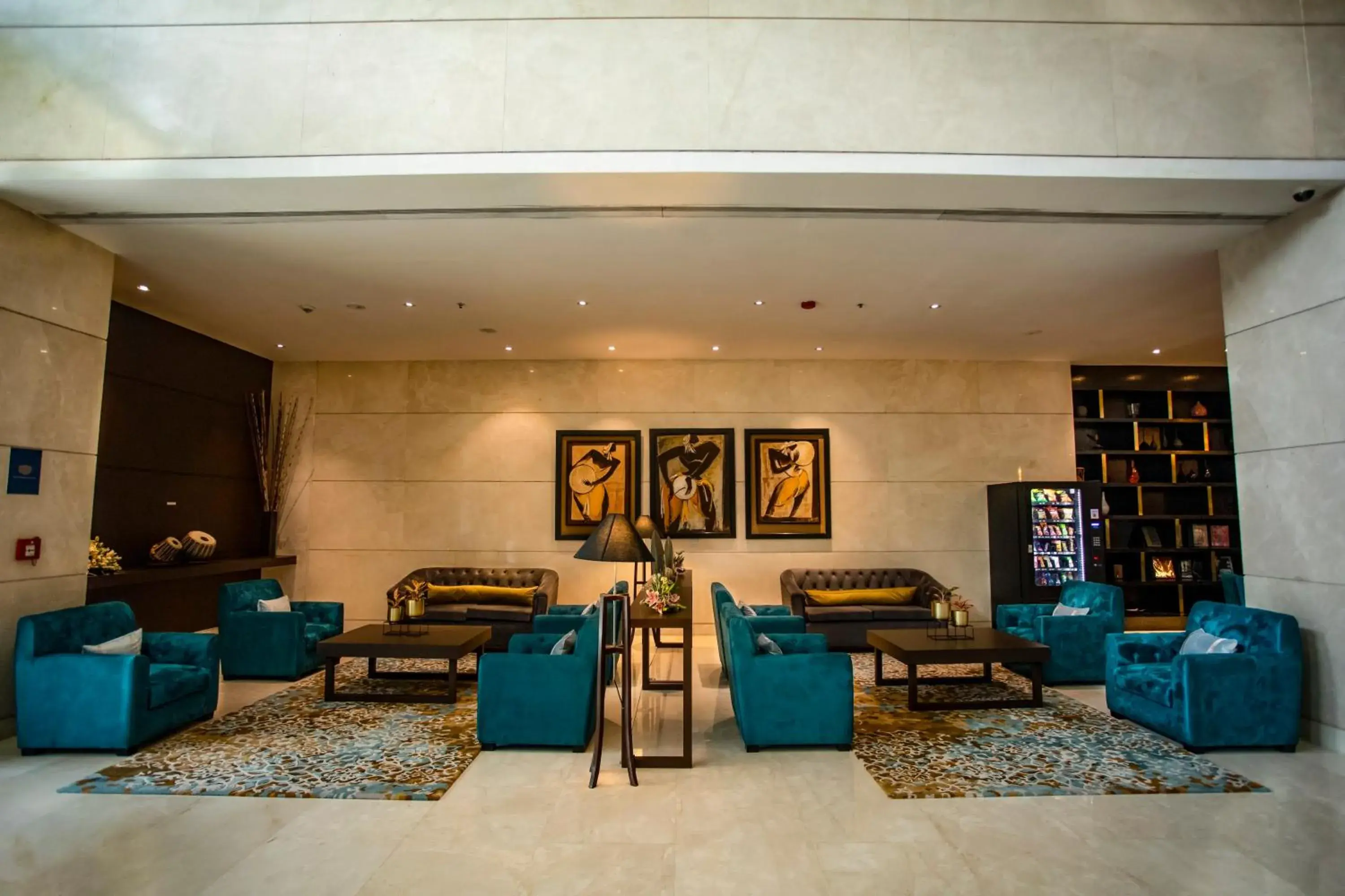 Lobby or reception in Somerset Greenways Chennai Lobby or reception in Somerset Greenways Chennai