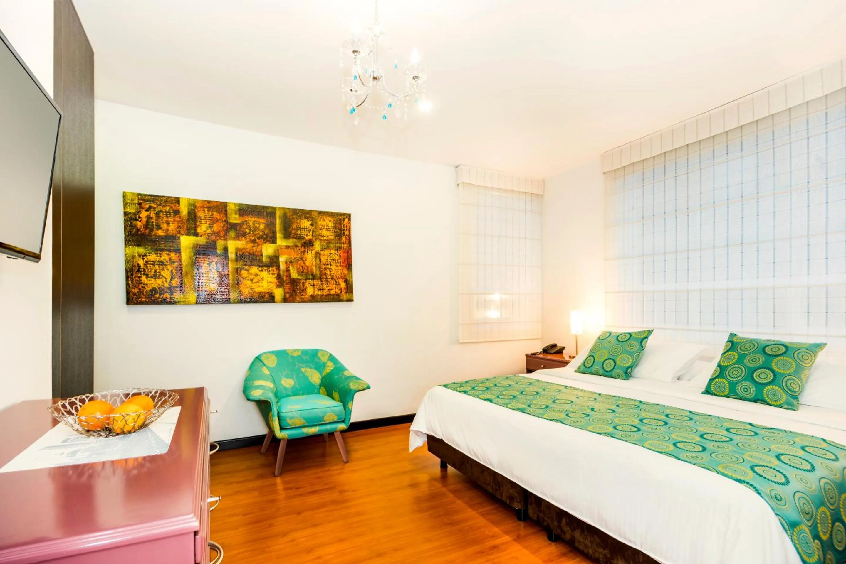 Bed in Matisse Hotel