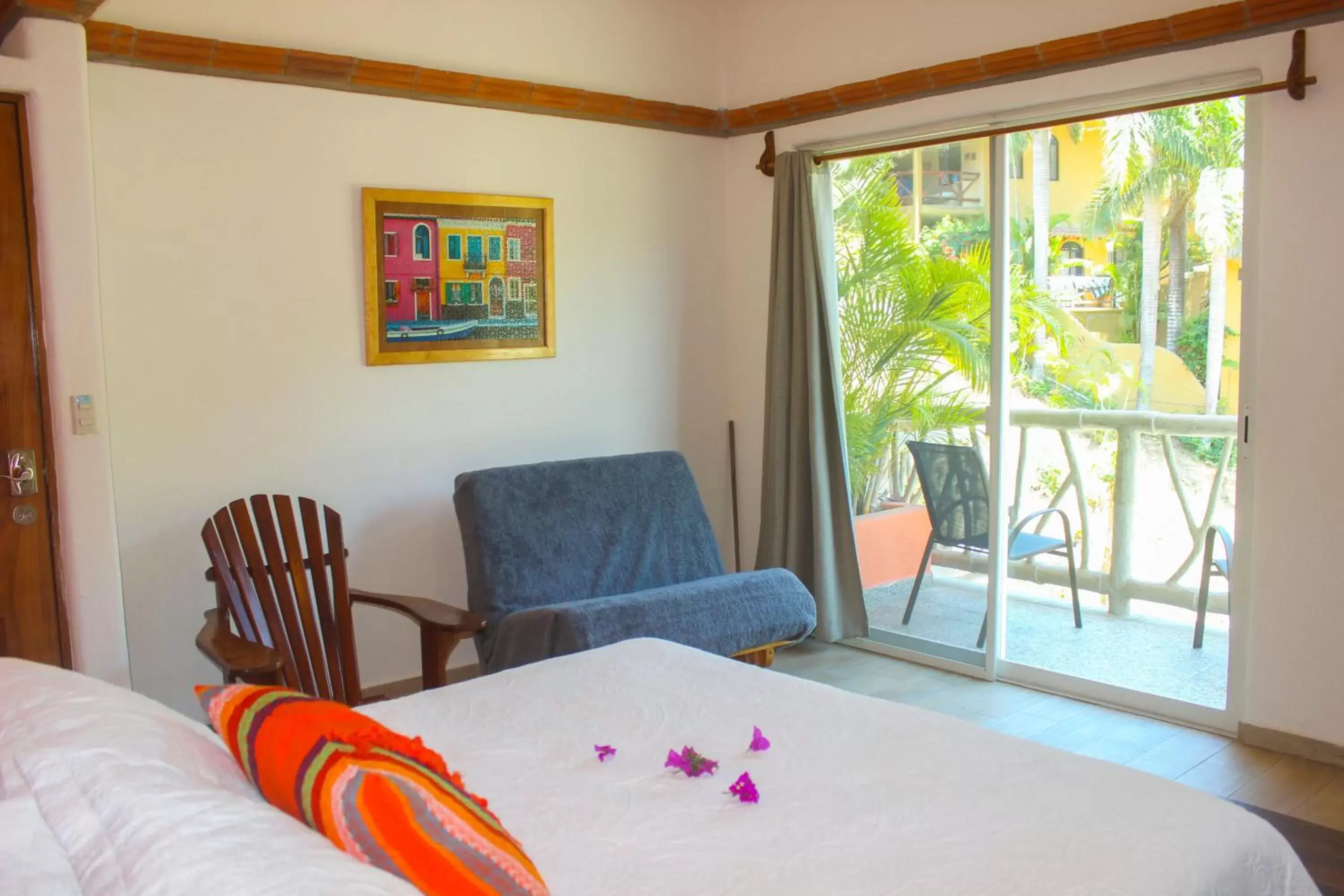 Bed in Villa Los Corales