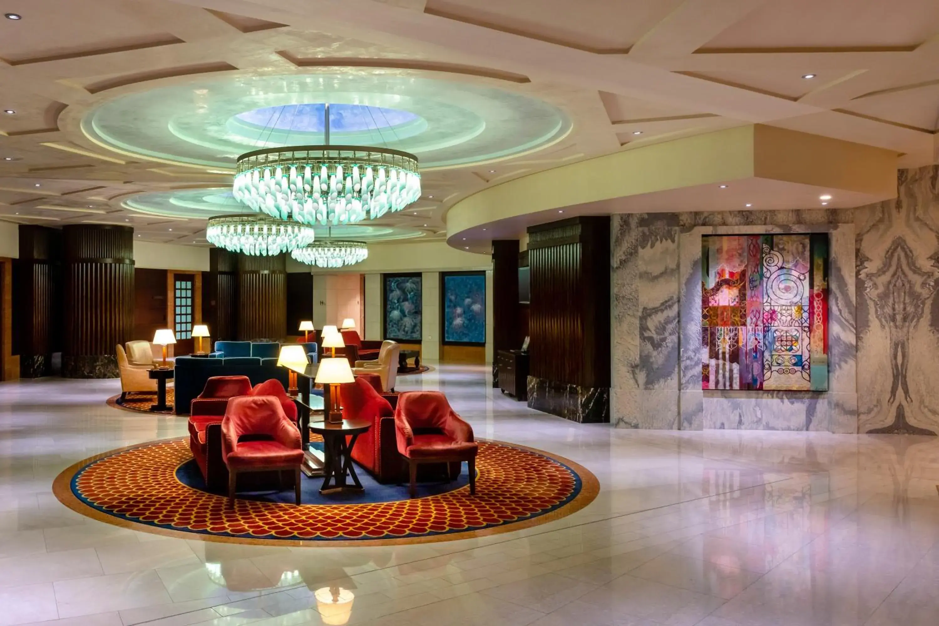 Lobby or reception, Lobby/Reception in Resorts World Sentosa - Crockfords Tower