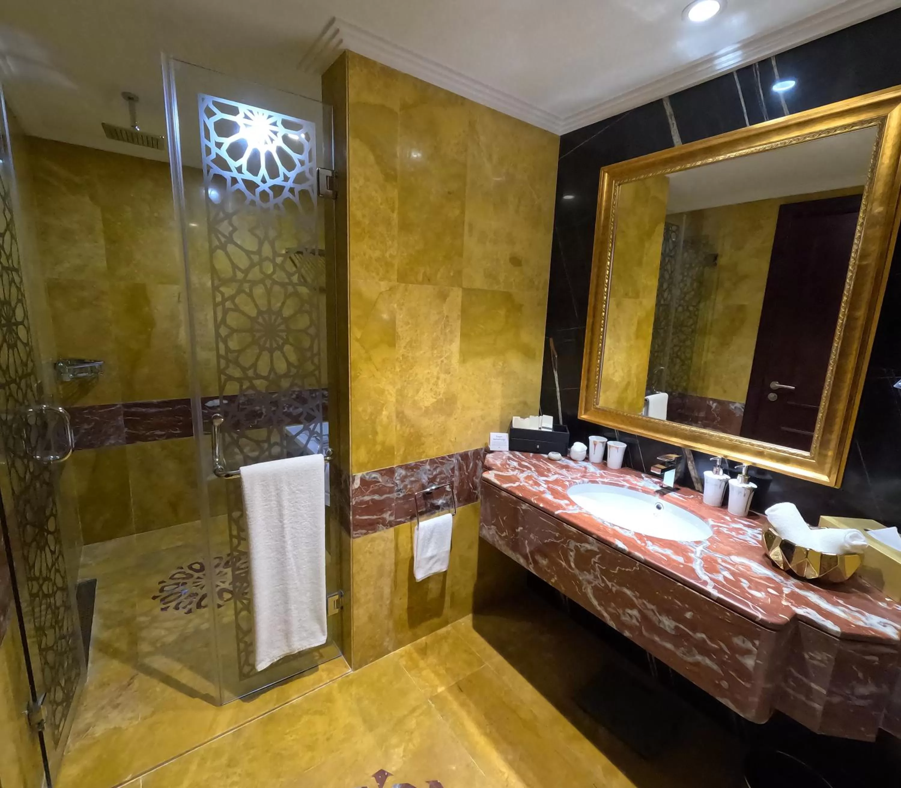 Bathroom in Crowne Plaza Kuwait Al Thuraya City by IHG