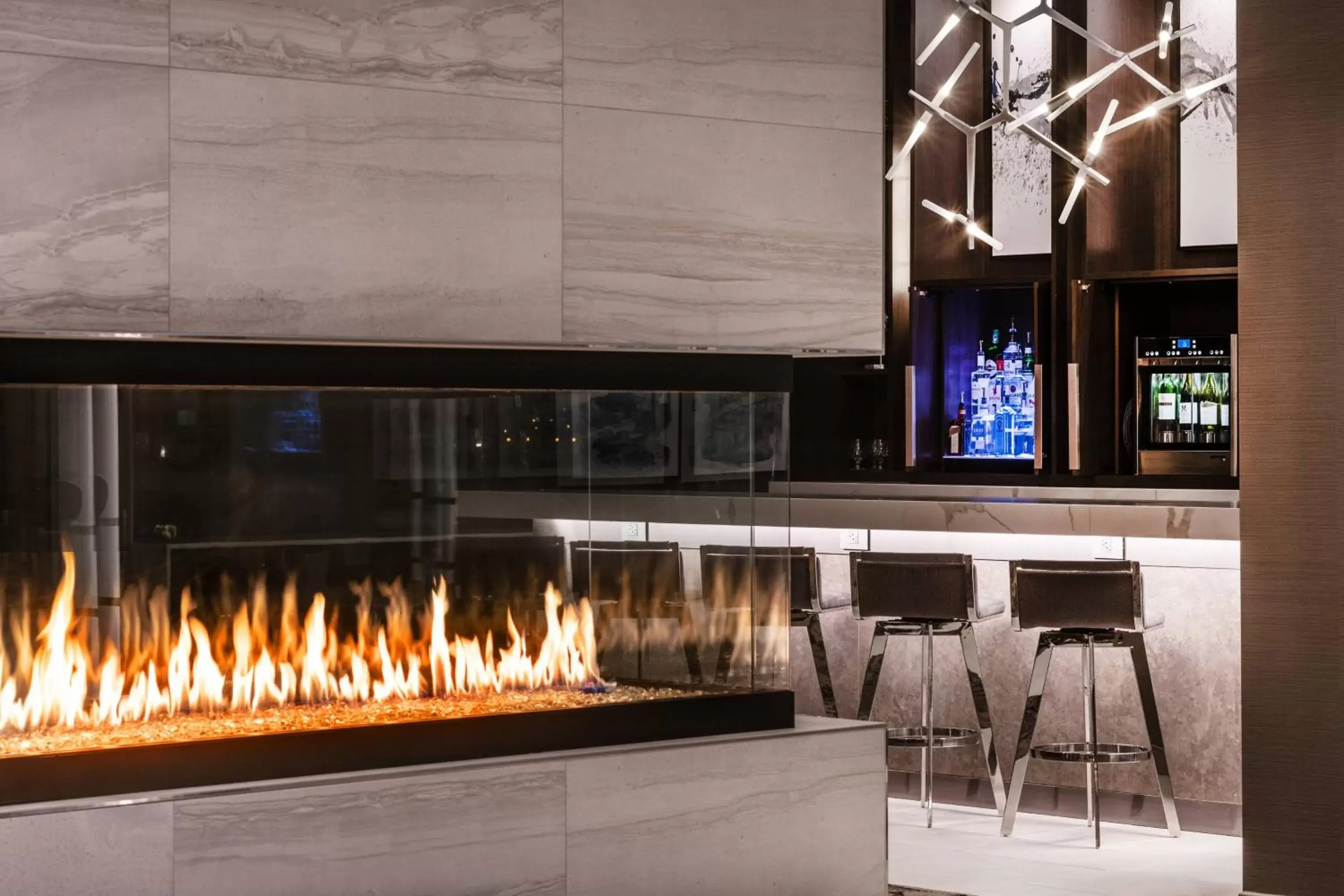 Lobby or reception, TV/Entertainment Center in Residence Inn by Marriott Weehawken
