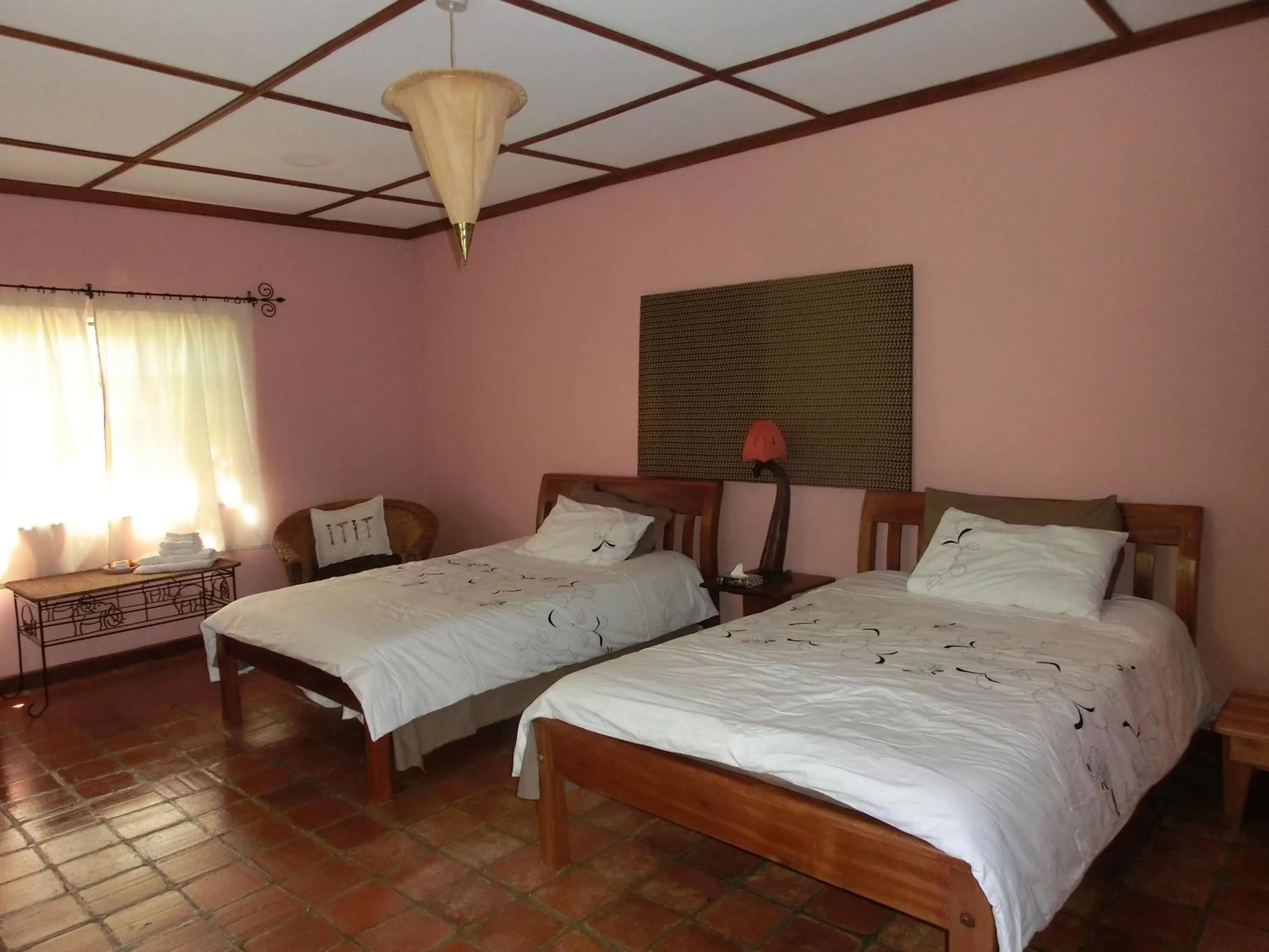 Bed in Mwanzo Lodge