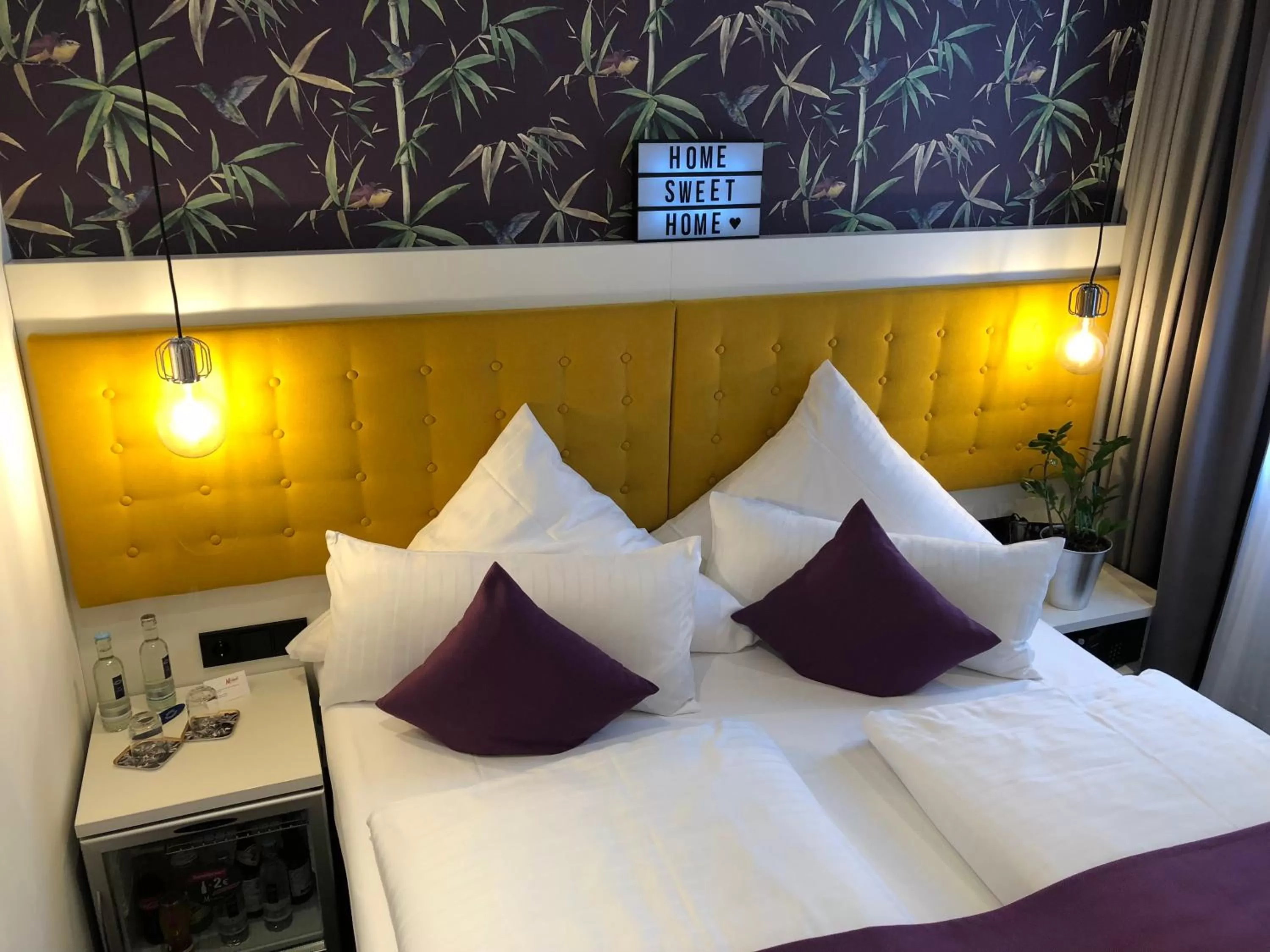 Bed in Hotel Mirabell by Maier Privathotels