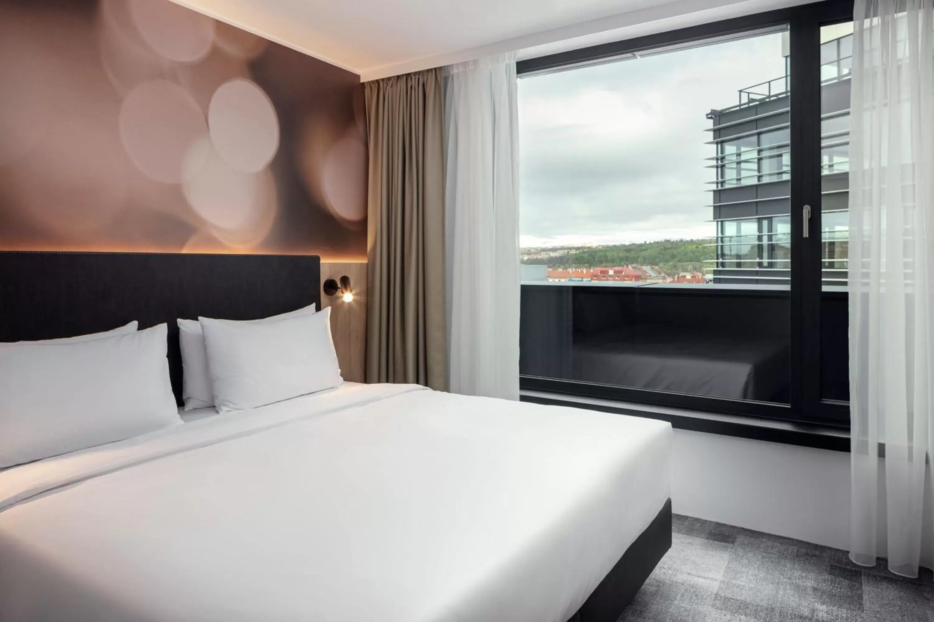 Bedroom, Bed in STAGES HOTEL Prague, a Tribute Portfolio Hotel