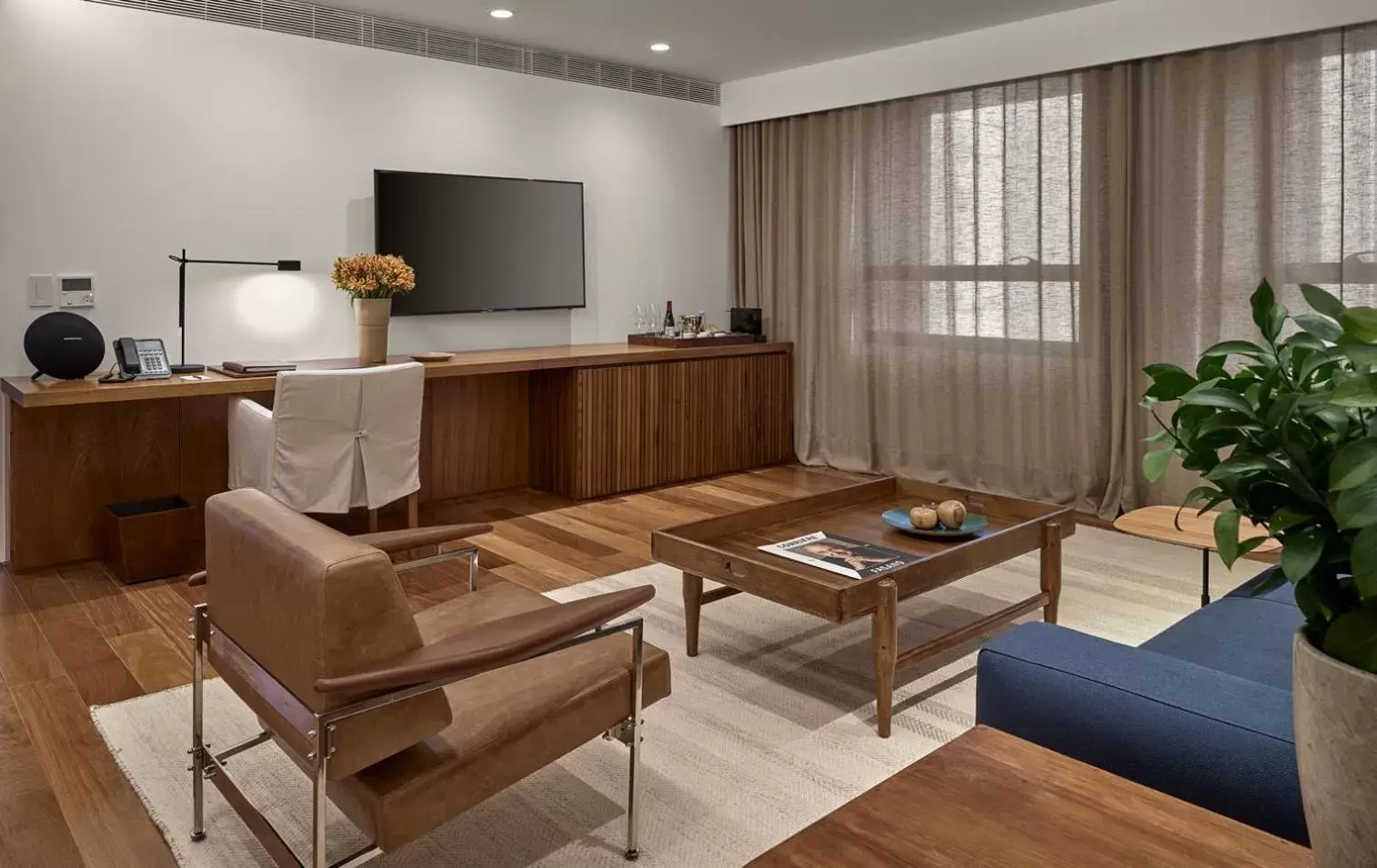 Bedroom in Hotel Fasano Belo Horizonte Bedroom in Hotel Fasano Belo Horizonte