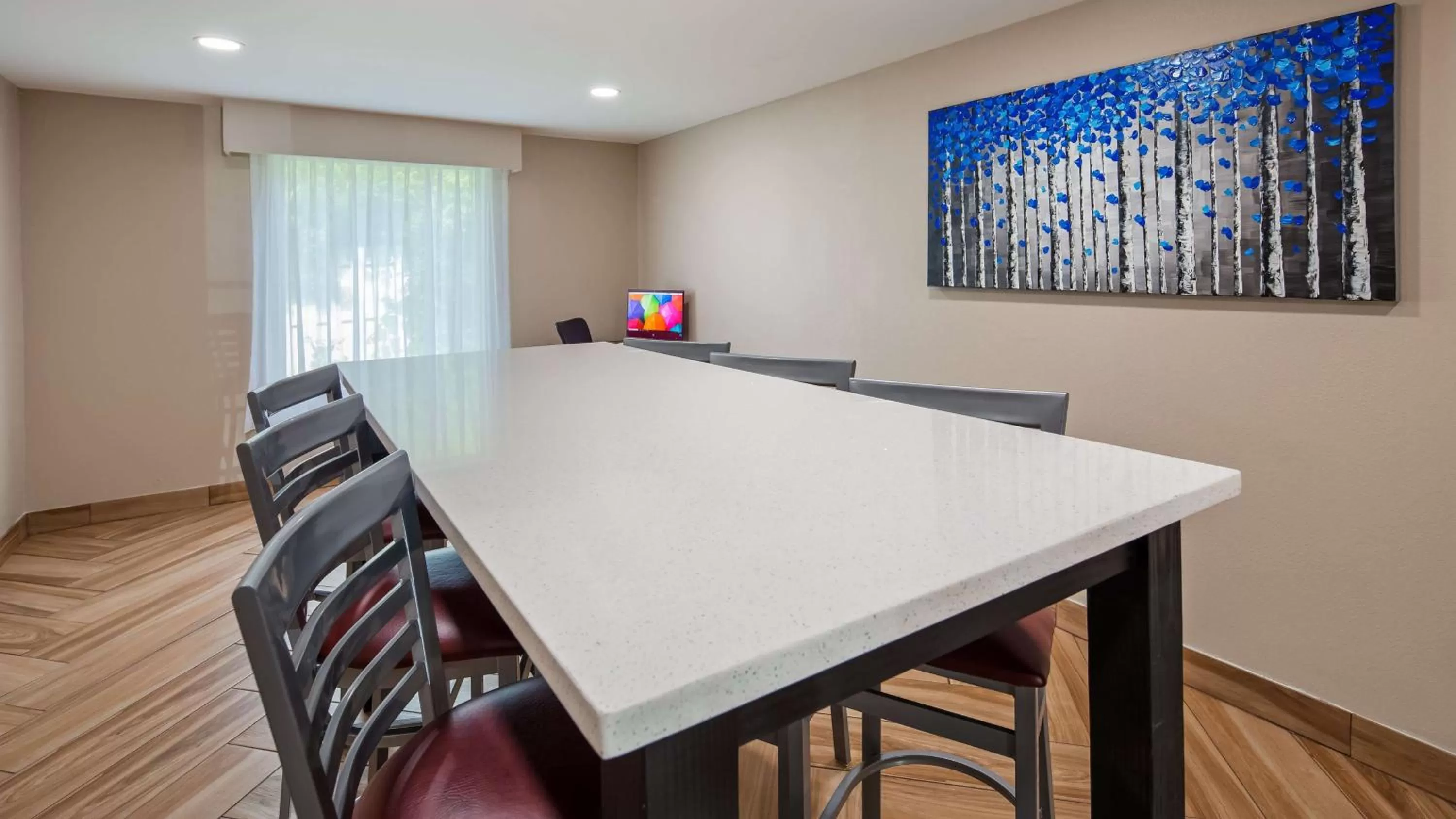 On site in SureStay Hotel by Best Western Florence