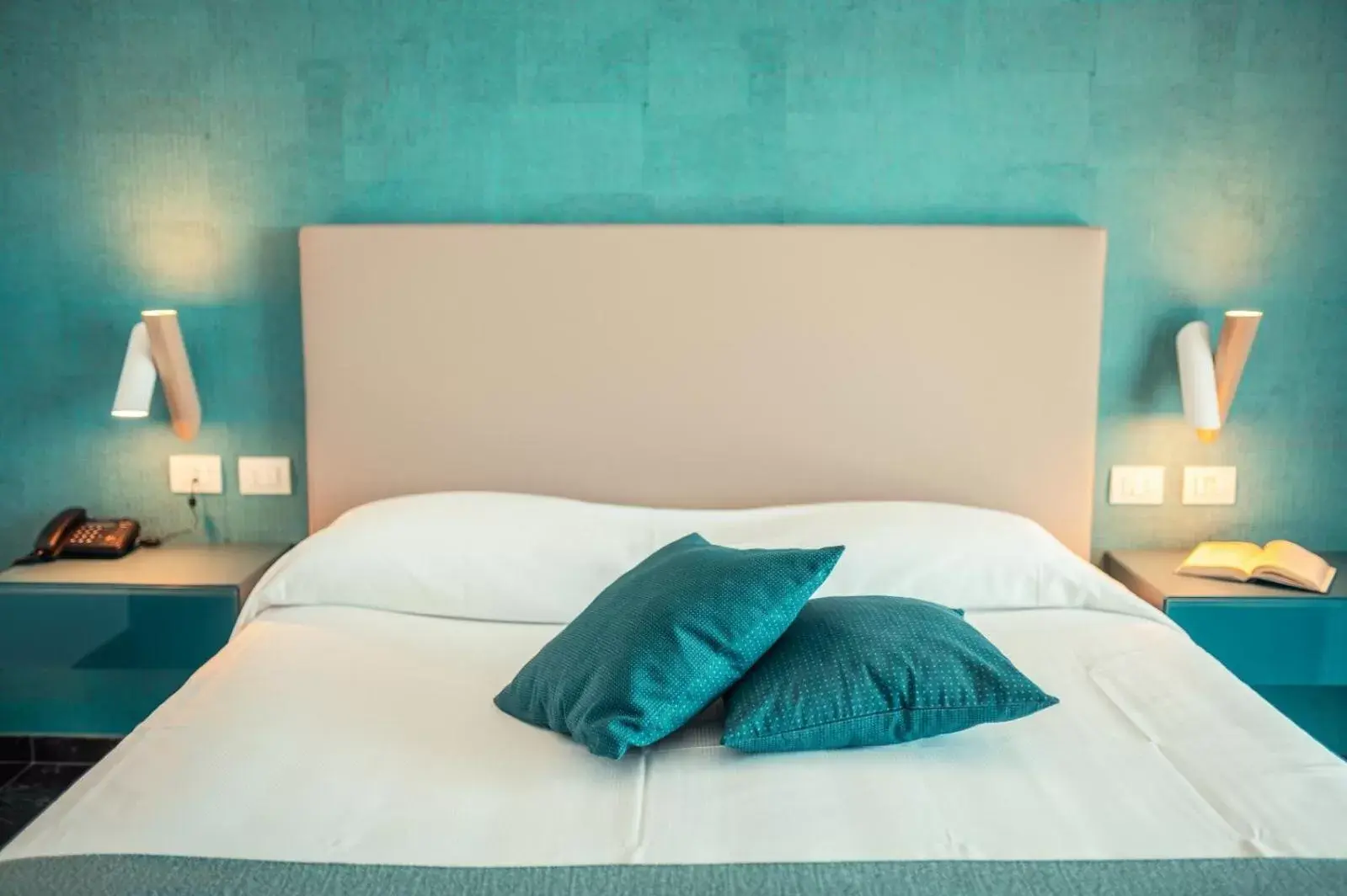 Bed in Nautilus Hotel