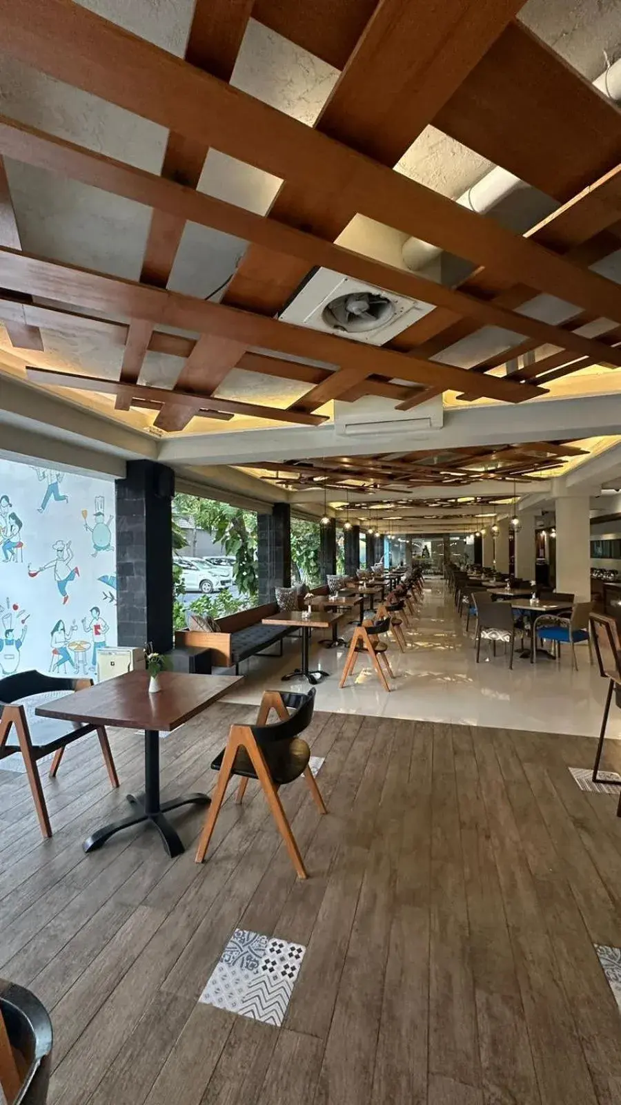 Lounge or bar, Restaurant/Places to Eat in Bloo Bali Hotel