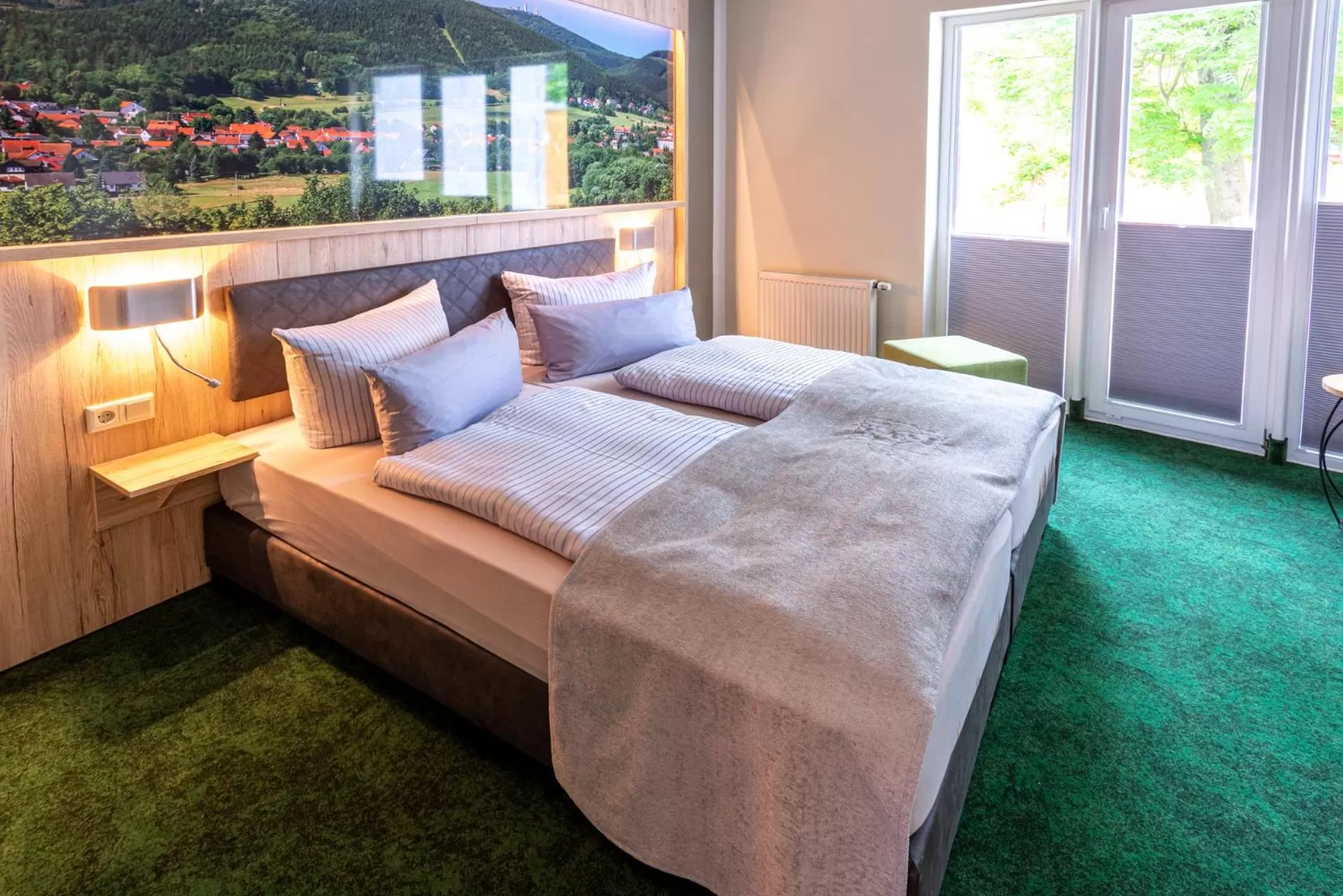 Photo of the whole room, Bed in AKZENT Hotel Zur Post