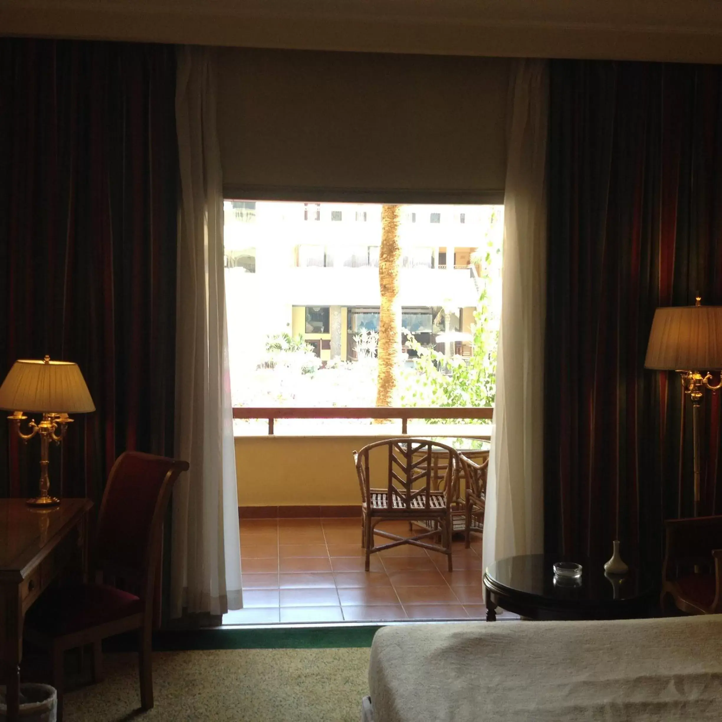 Balcony/Terrace, Seating Area in Amarante Pyramids Hotel