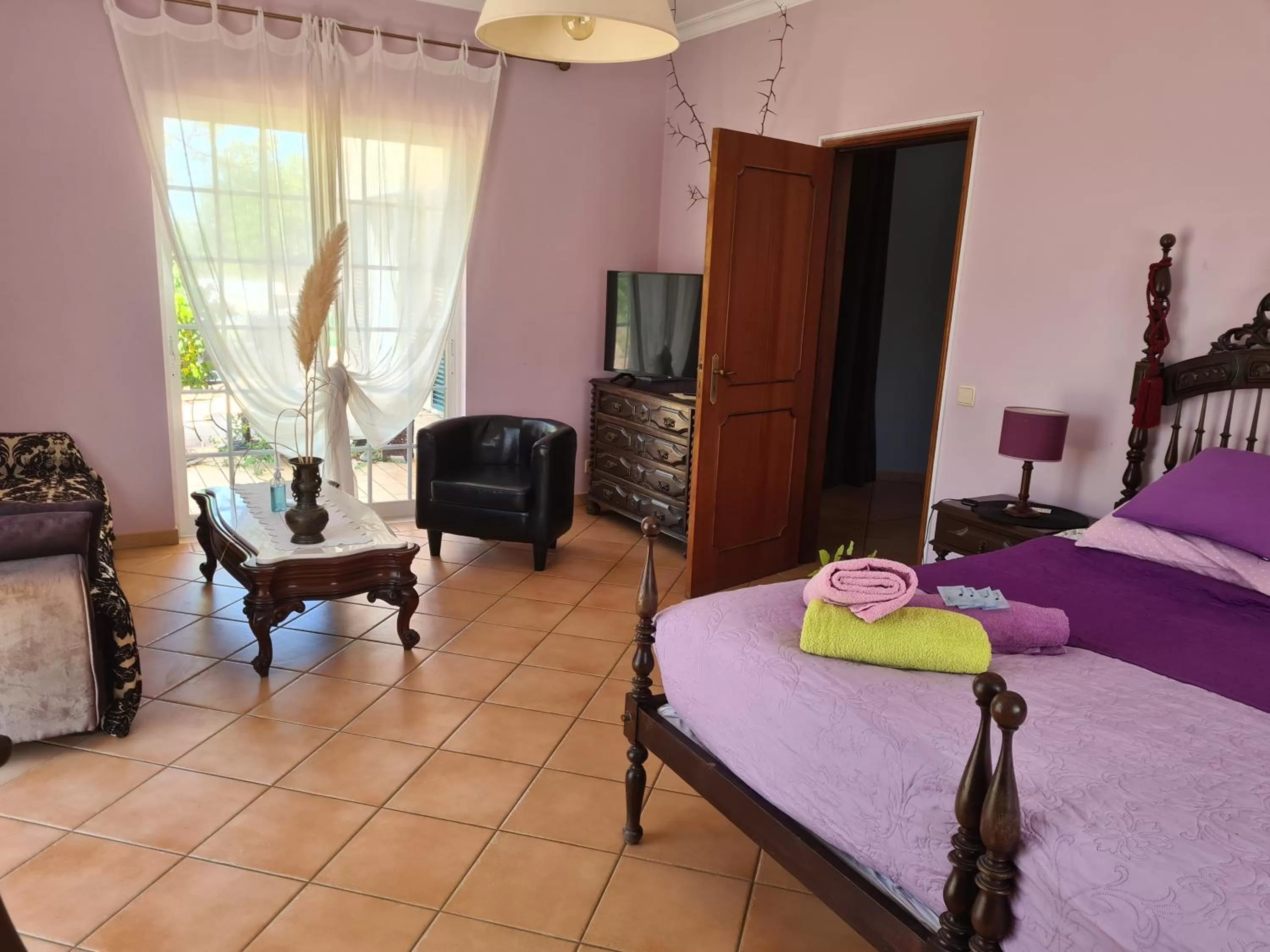 Bed in Casa dos Ventos