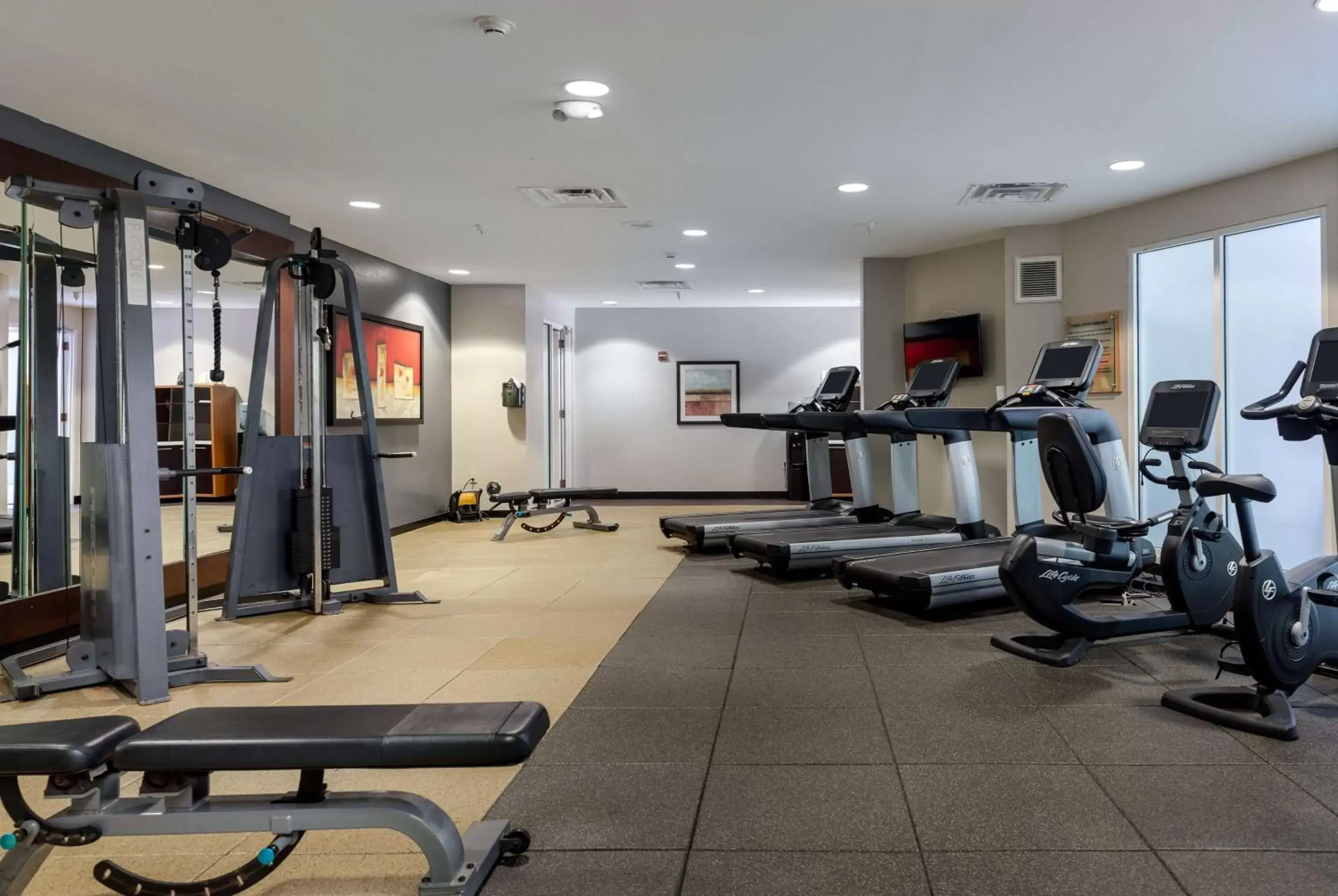 Fitness centre/facilities, Fitness Center/Facilities in DoubleTree by Hilton Hotel Savannah Airport