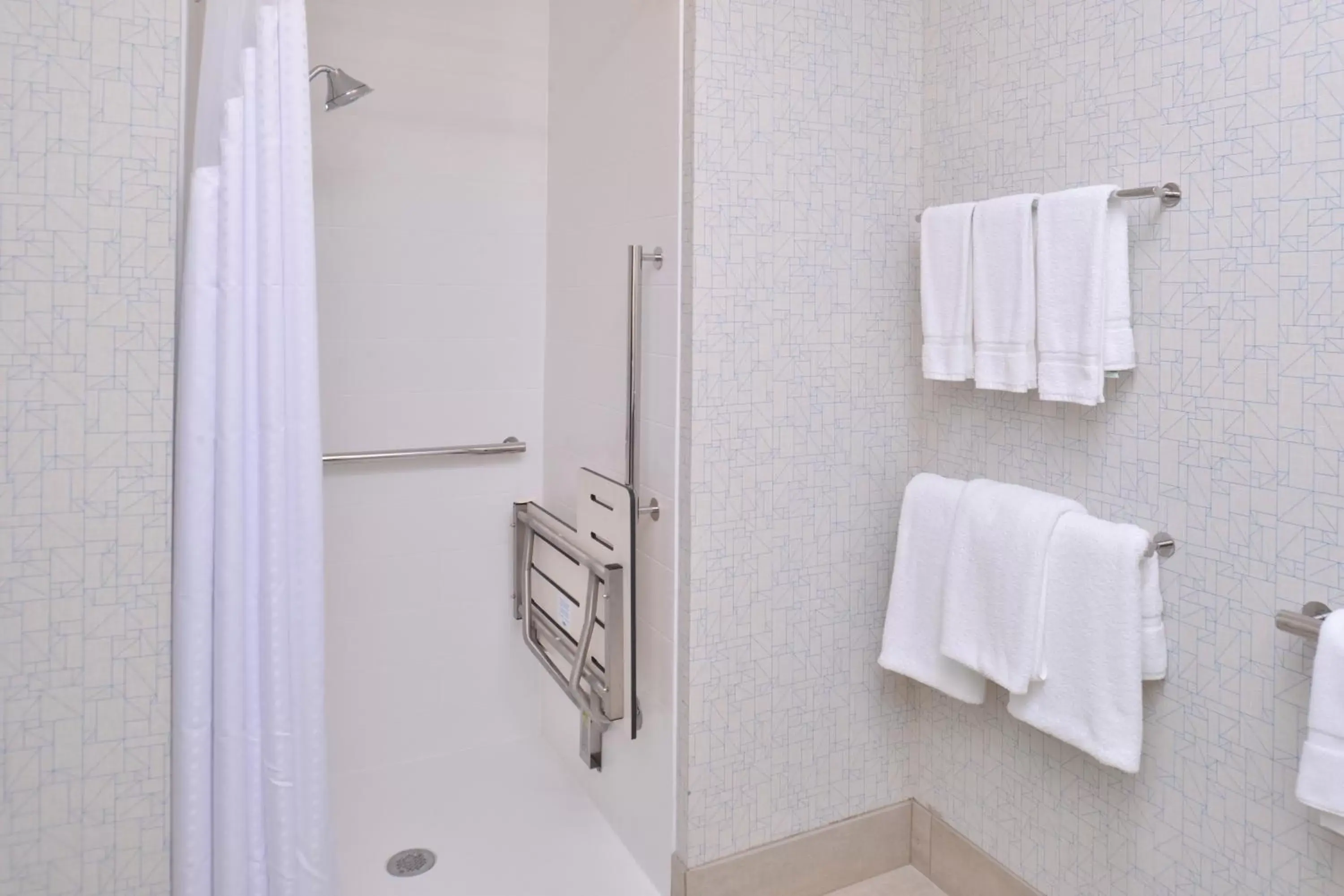 Bathroom in Holiday Inn Express & Suites Omaha Airport, an IHG Hotel
