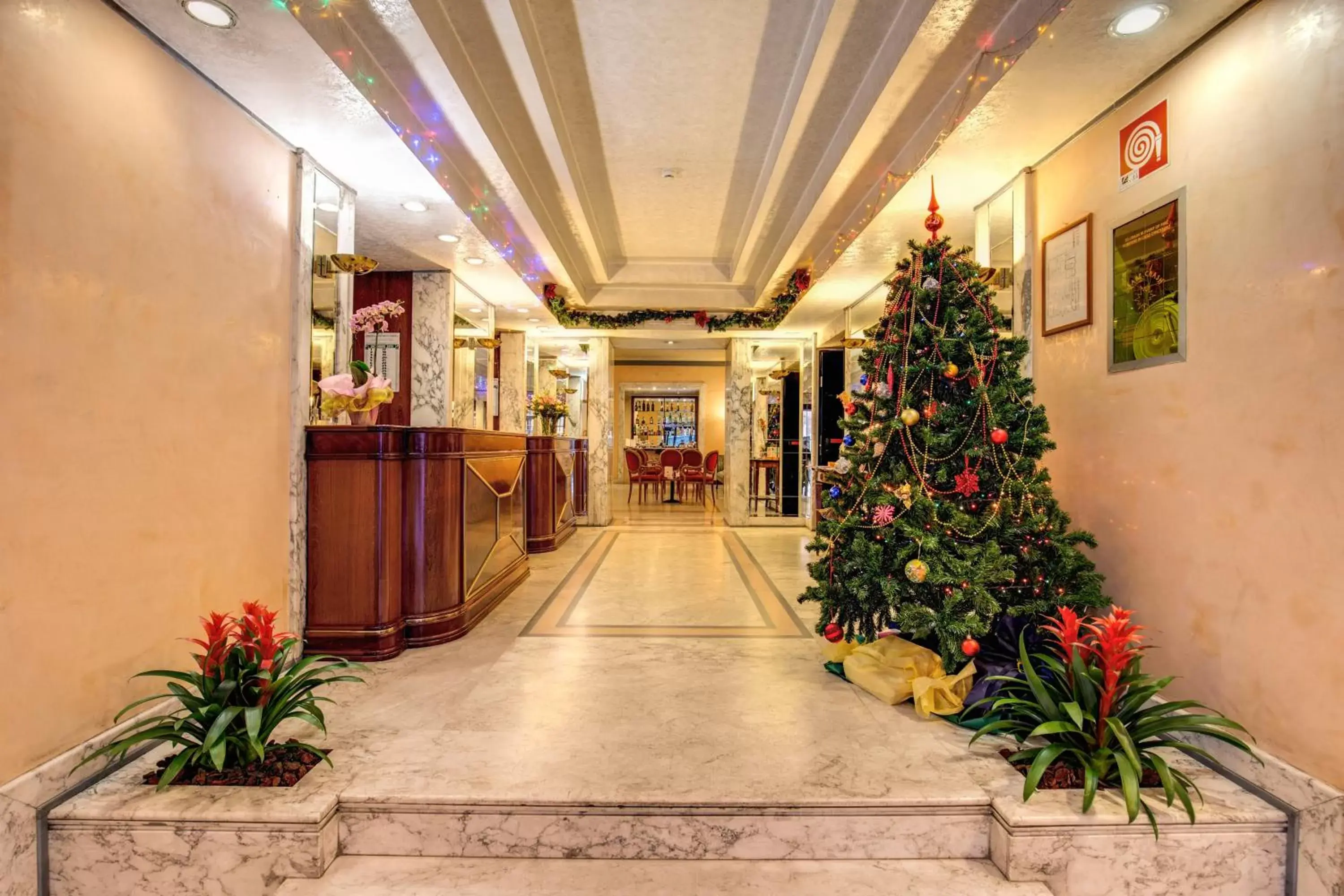 Lobby or reception in Hotel San Remo