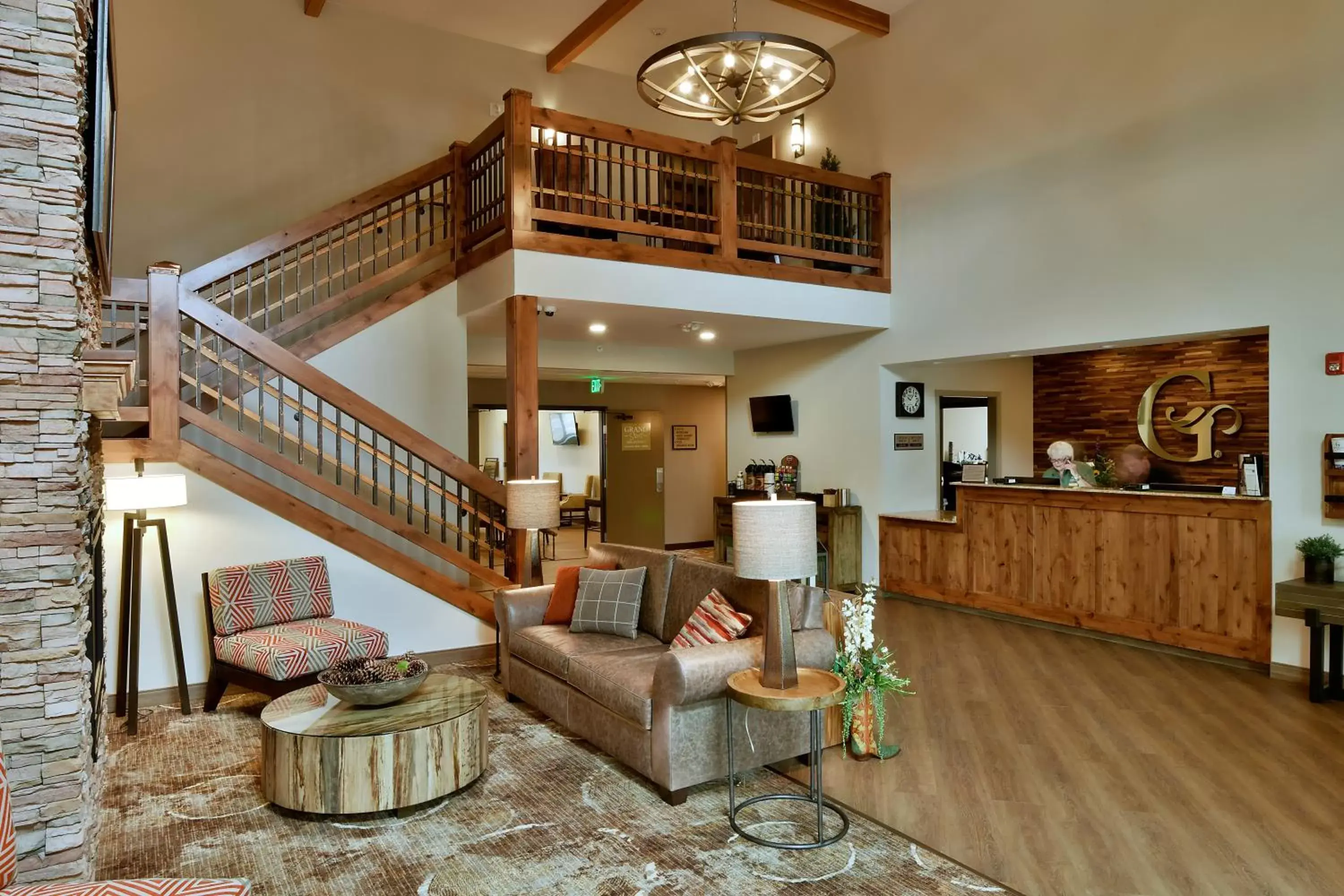 Lobby or reception in GrandStay Hotel & Suites Lobby or reception in GrandStay Hotel & Suites