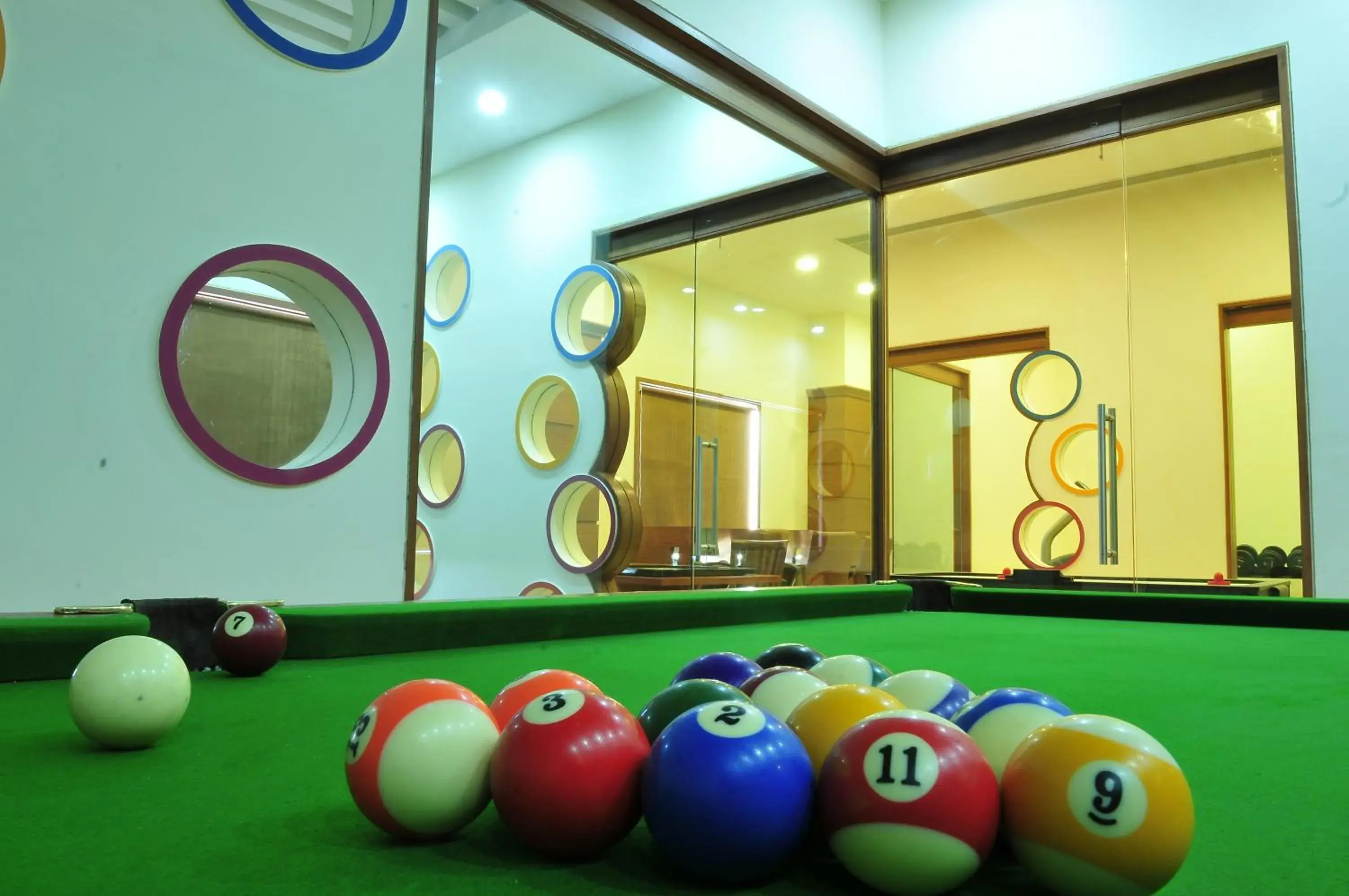 Game Room, Billiards in Cambay Resort, Udaipur