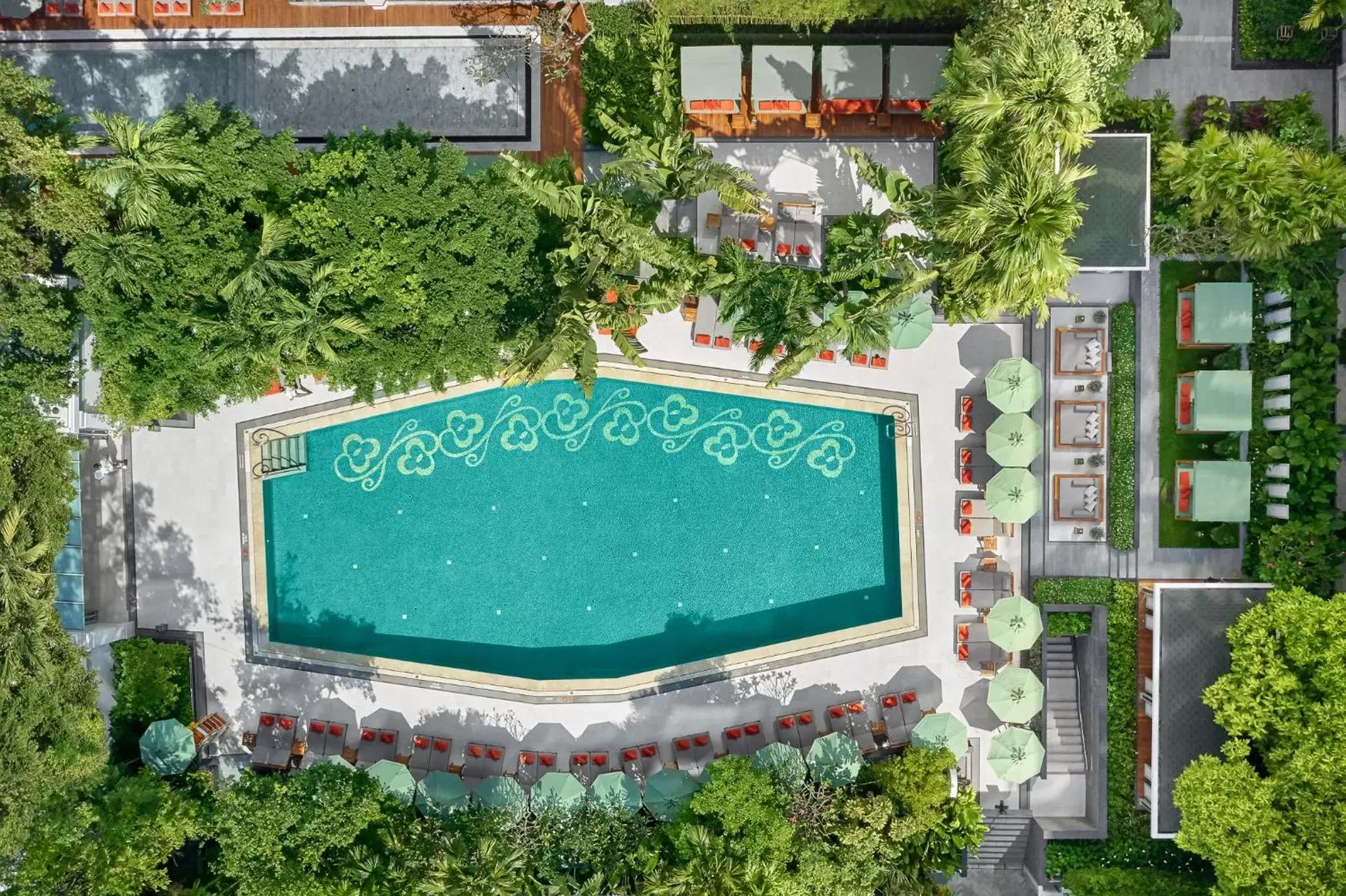 Swimming pool, Pool View in Mandarin Oriental Bangkok - SHA Extra Plus
