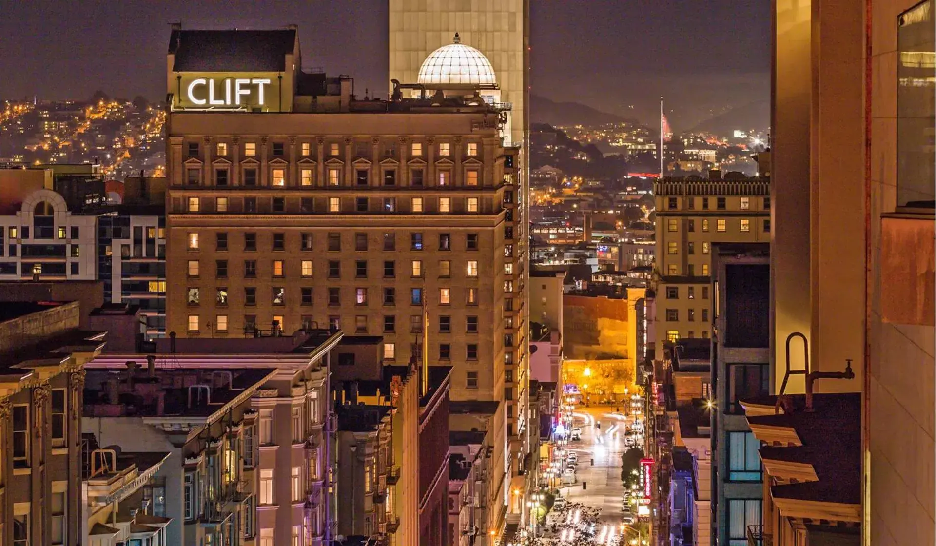 Property building in The Clift Royal Sonesta San Francisco