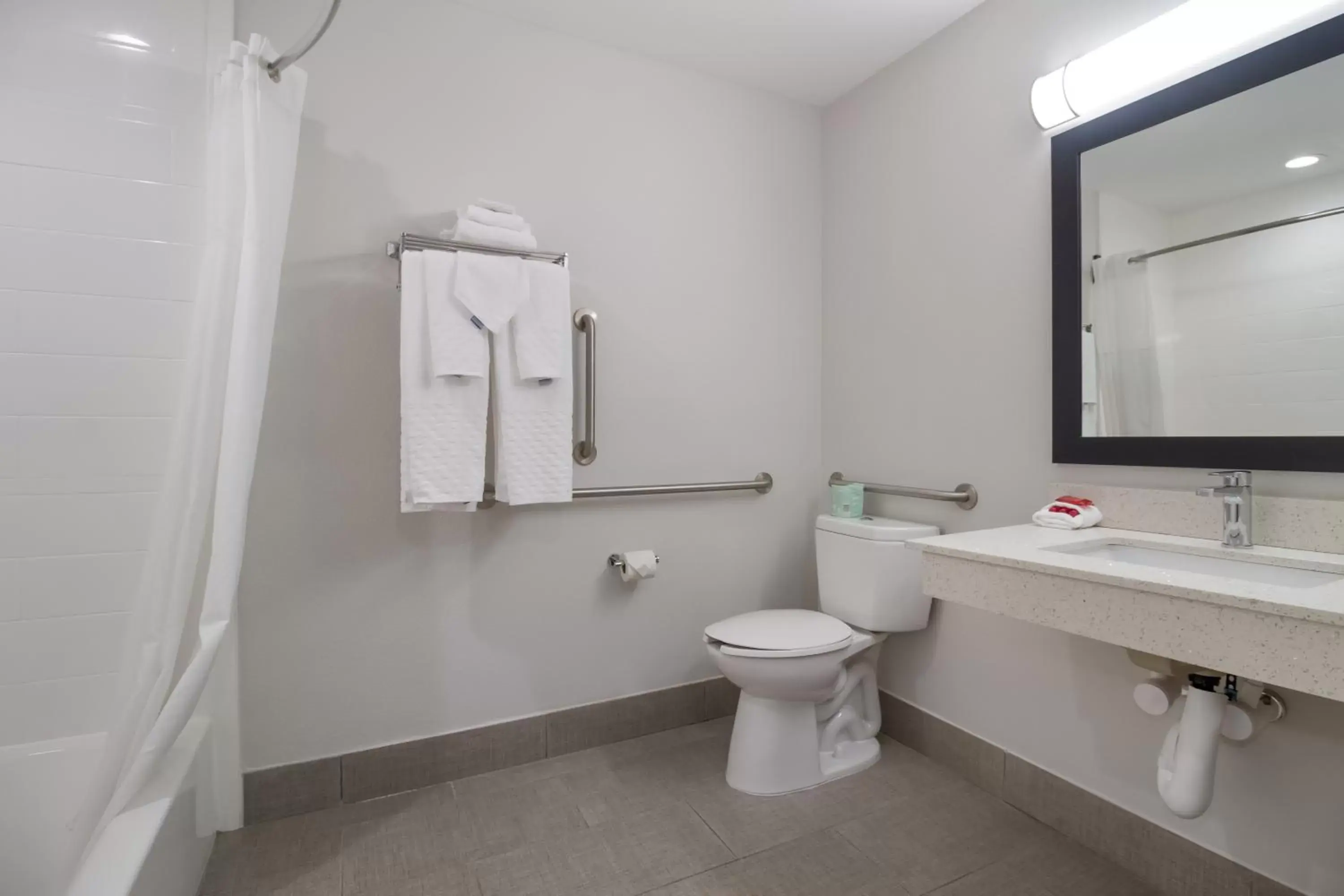 Bathroom in SureStay Hotel by Best Western Shallotte