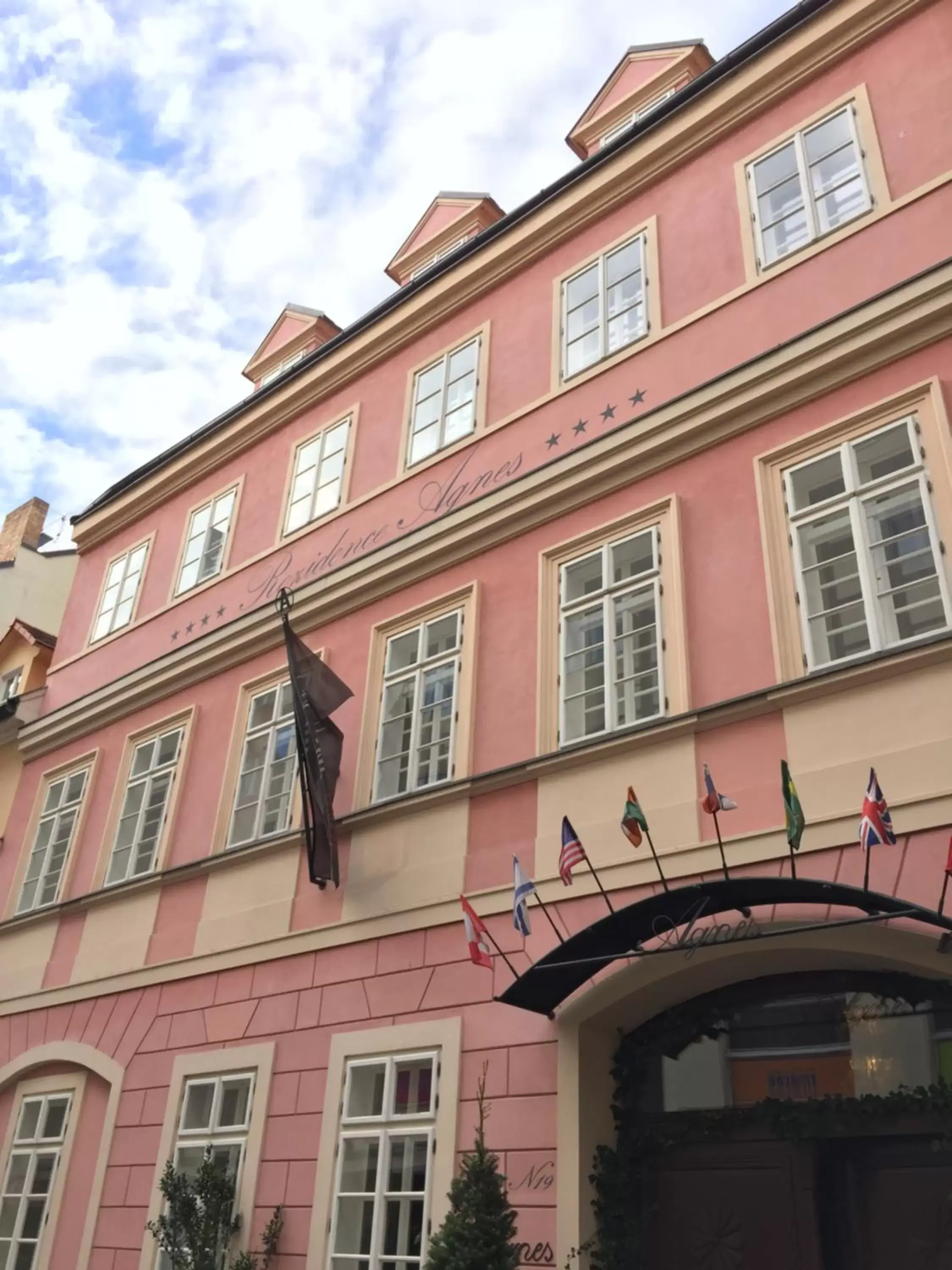 Facade/entrance, Property Building in Hotel Residence Agnes