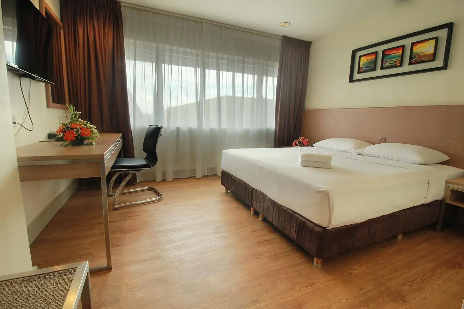 Bed in Hotel Pudu Plaza Kuala Lumpur