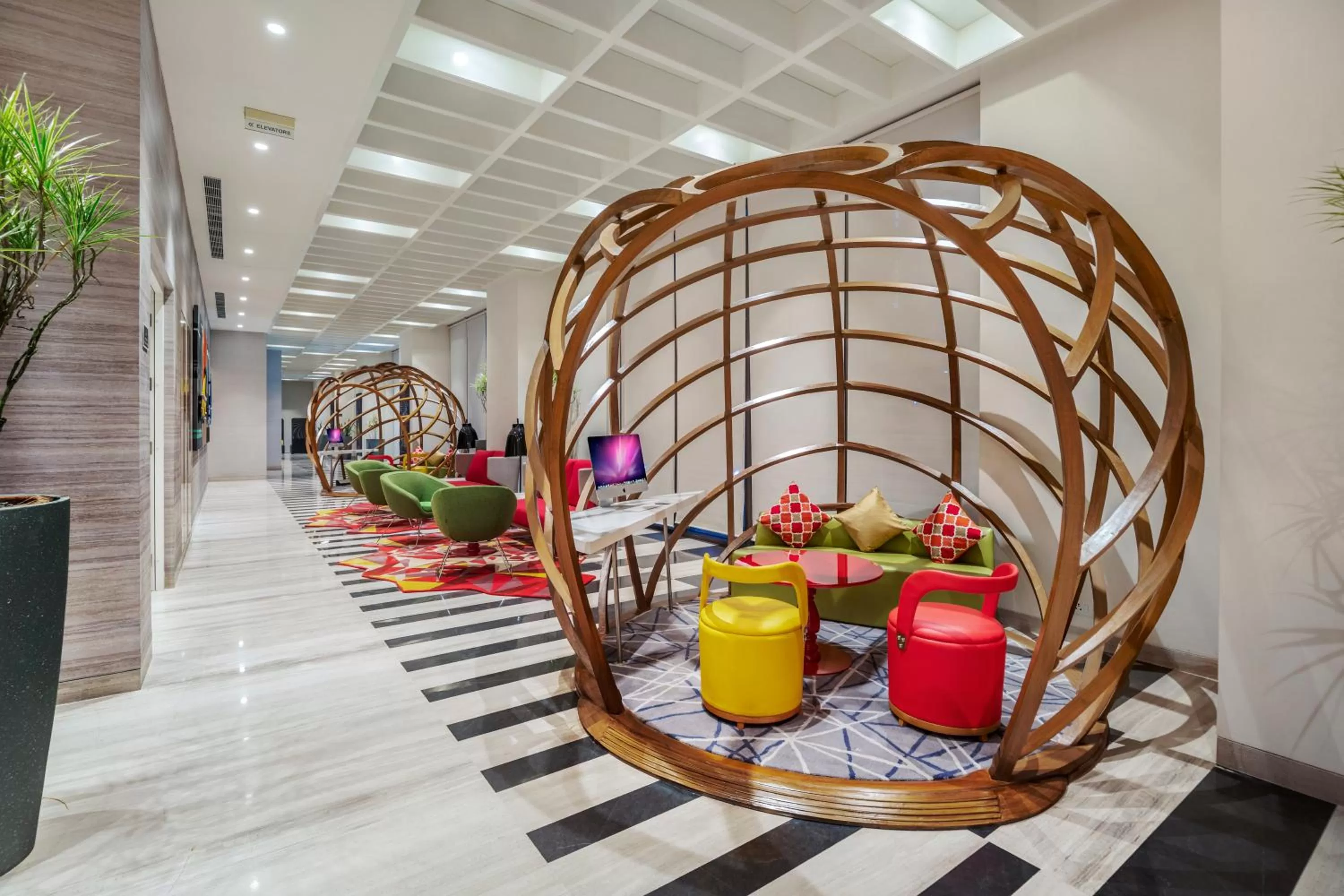 Lobby or reception in ibis Kolkata Rajarhat - An Accor Brand