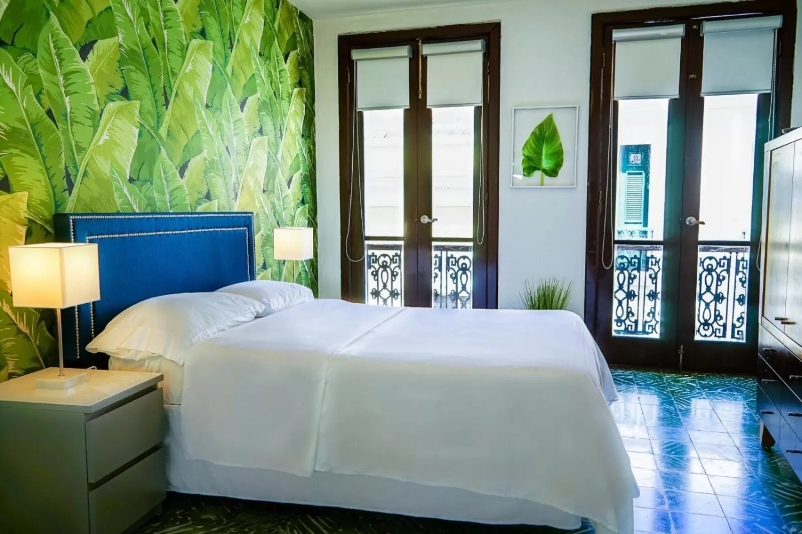 Bed in Navona Studios