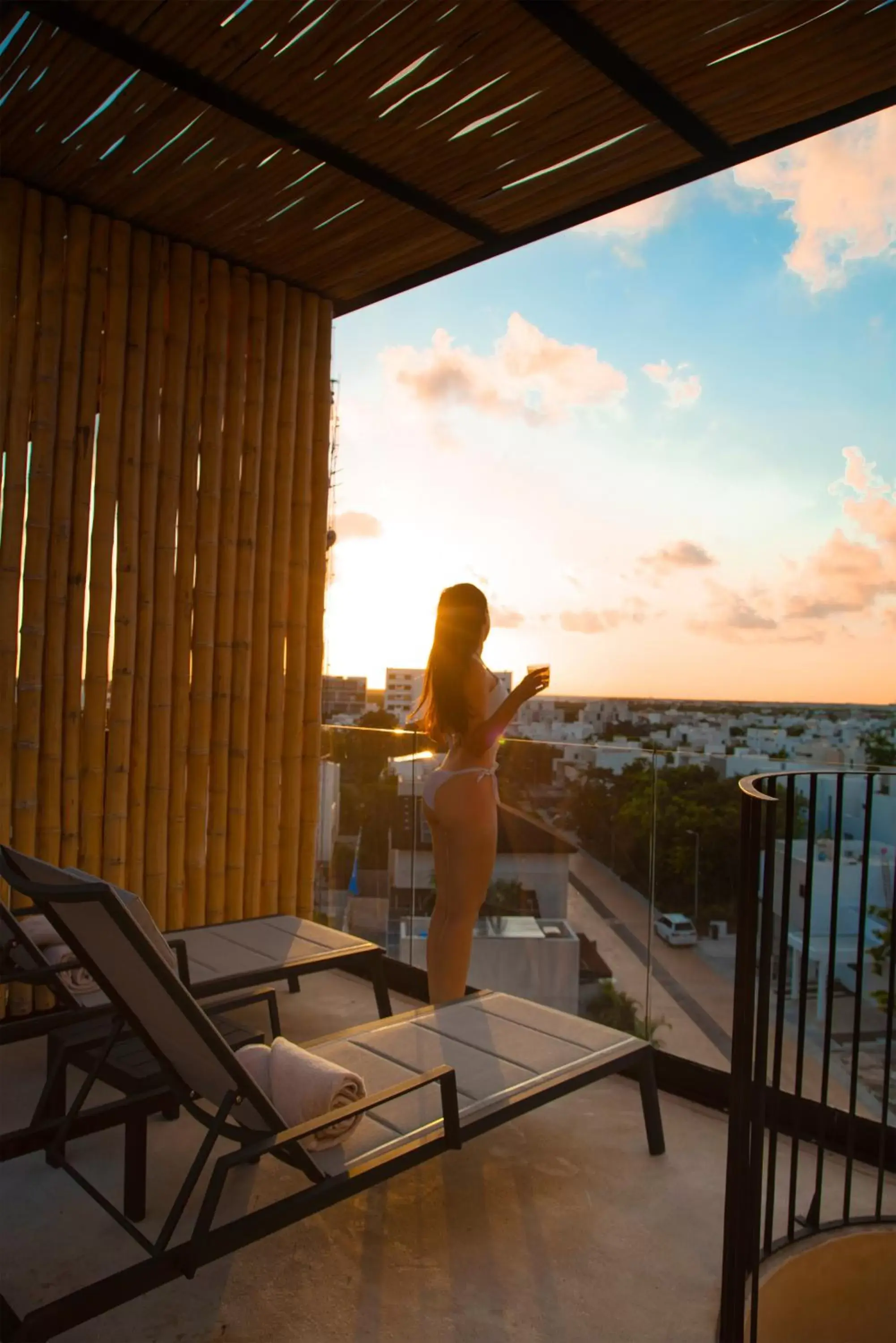 Balcony/Terrace in Hive Cancun by G Hotels
