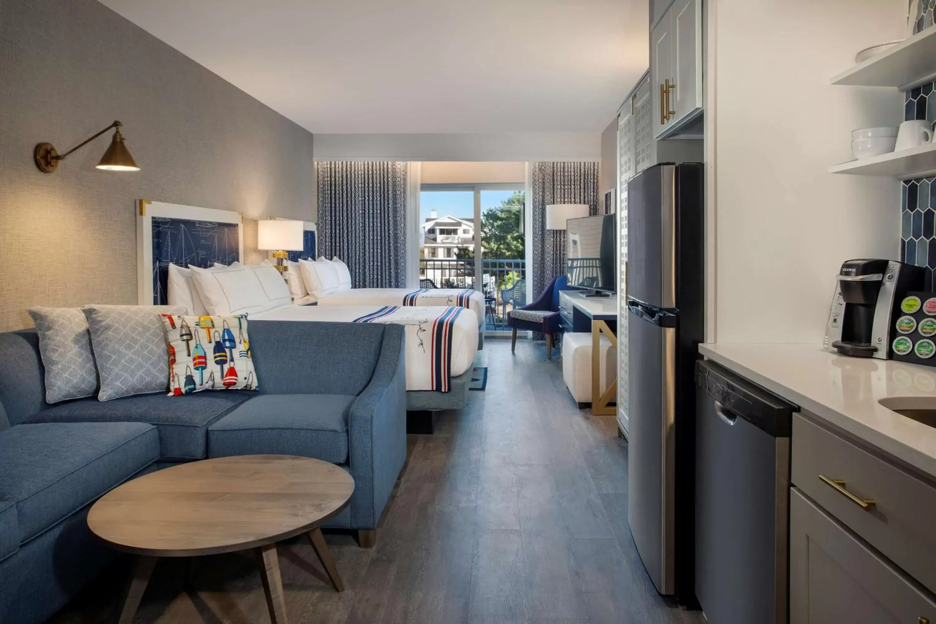 Living room in Fenwick Shores, Tapestry Collection by Hilton Living room in Fenwick Shores, Tapestry Collection by Hilton