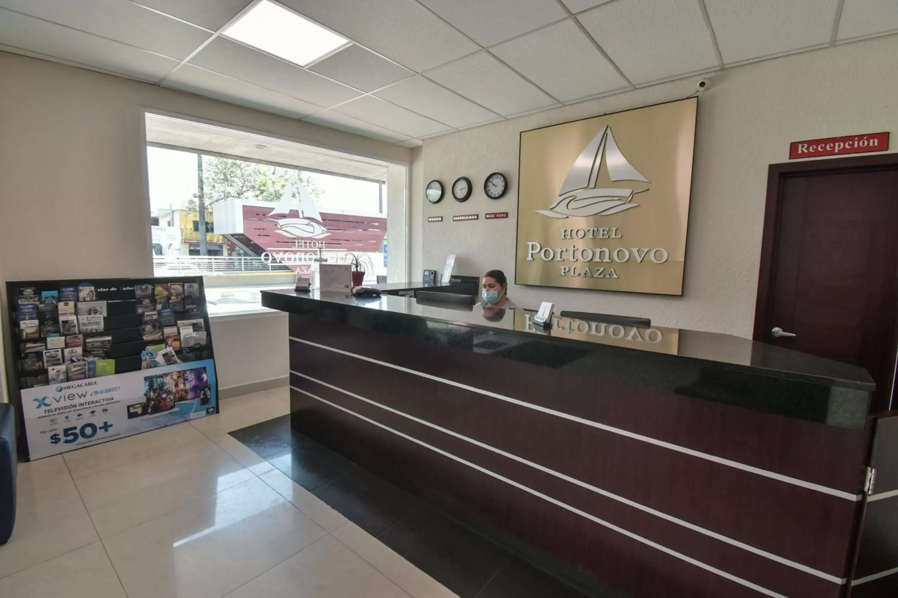 Lobby or reception in Hotel Portonovo Plaza Centro