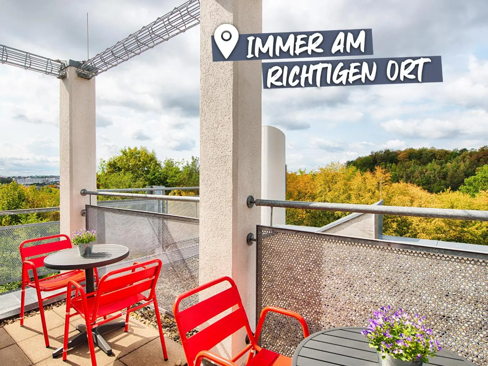 Balcony/Terrace in ACHAT Hotel Stuttgart Airport Messe