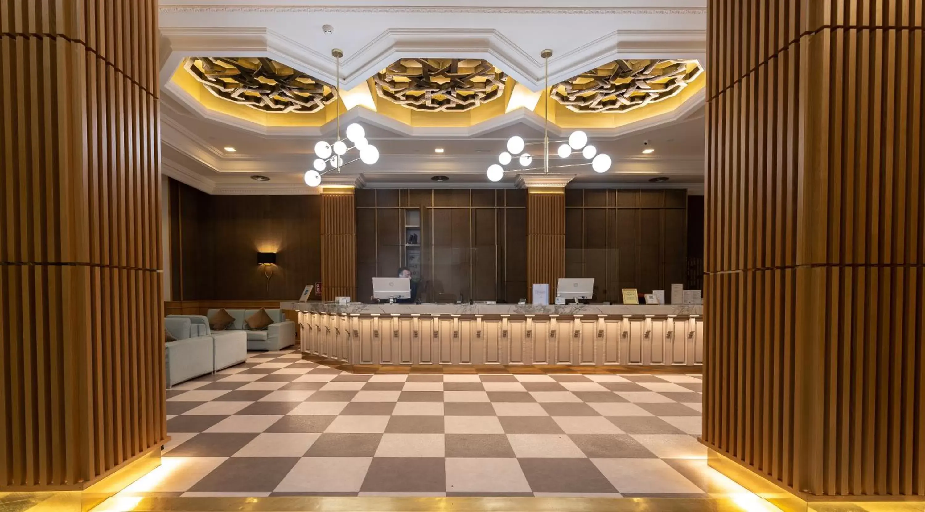 Lobby or reception, Banquet Facilities in Hotel Zentral Mayoral