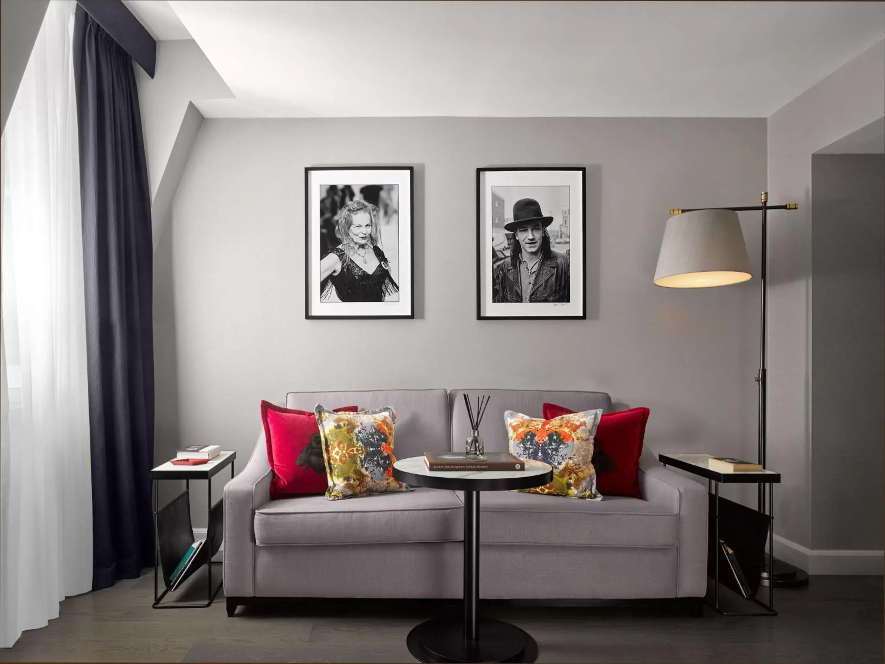 Living room, Seating Area in The Trafalgar St. James, London Curio collection by Hilton