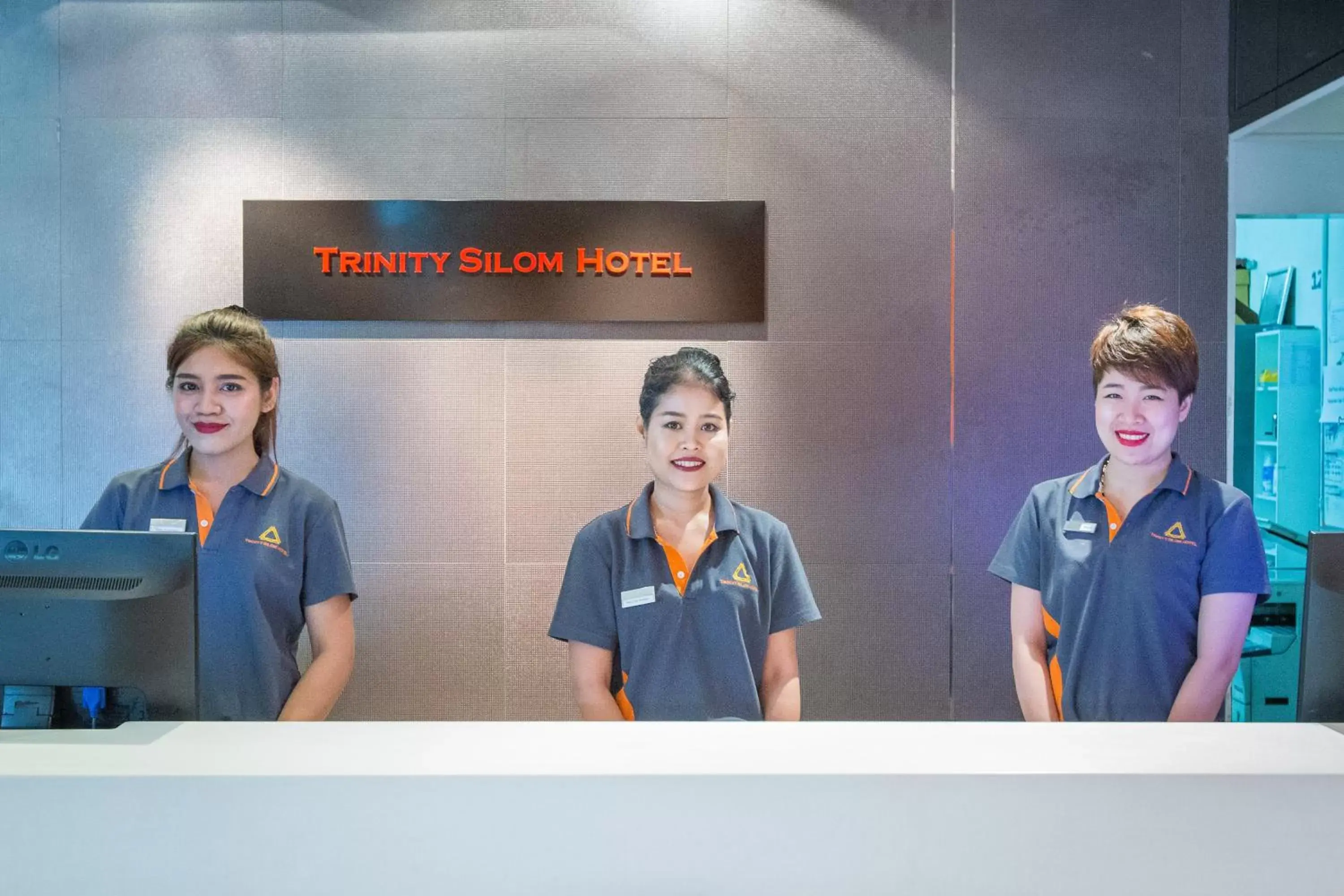 Staff in Trinity Silom Hotel Staff in Trinity Silom Hotel