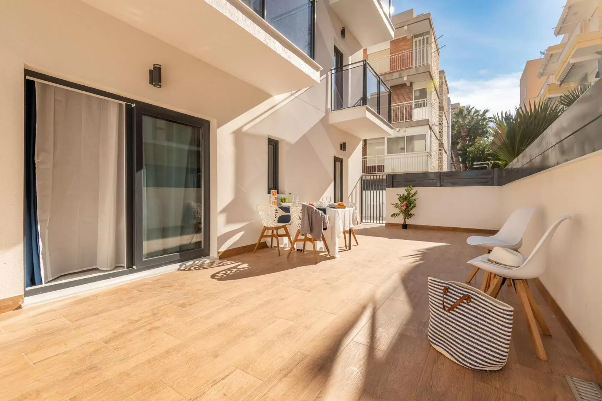 Balcony/Terrace in Santa Pola Apartments