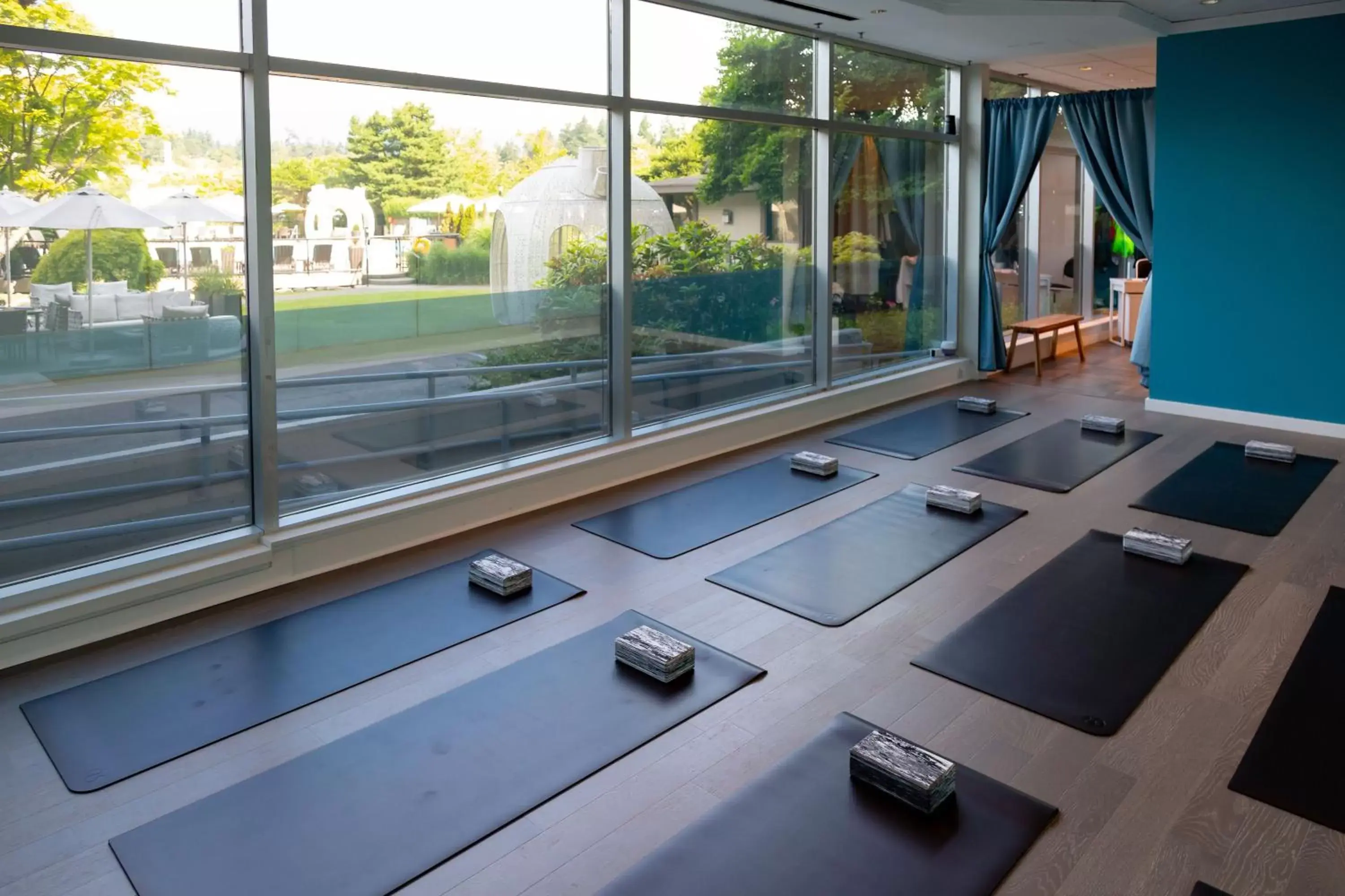 Fitness centre/facilities in The Westin Bayshore, Vancouver