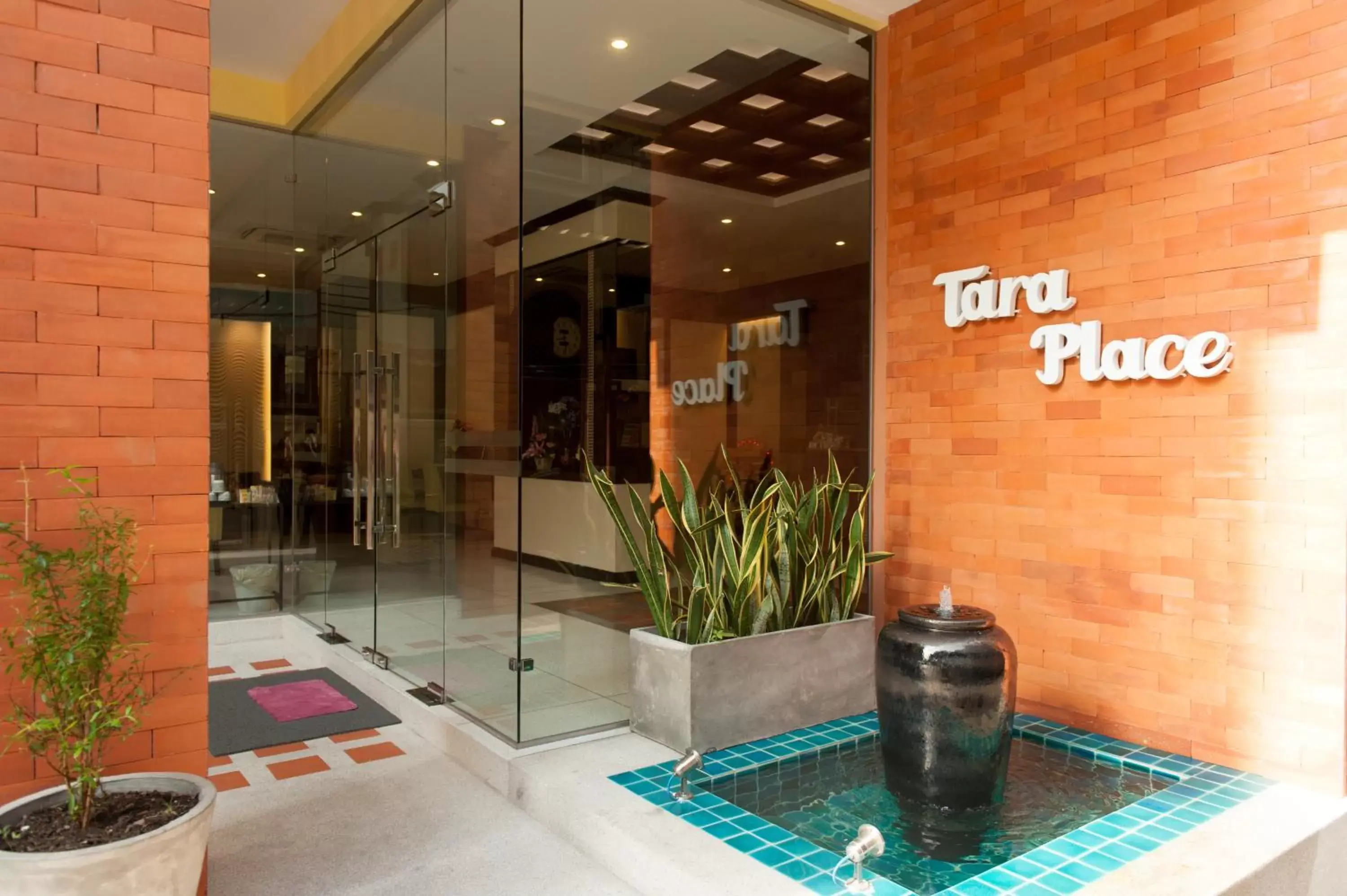 Facade/entrance in Tara Place Hotel Bangkok