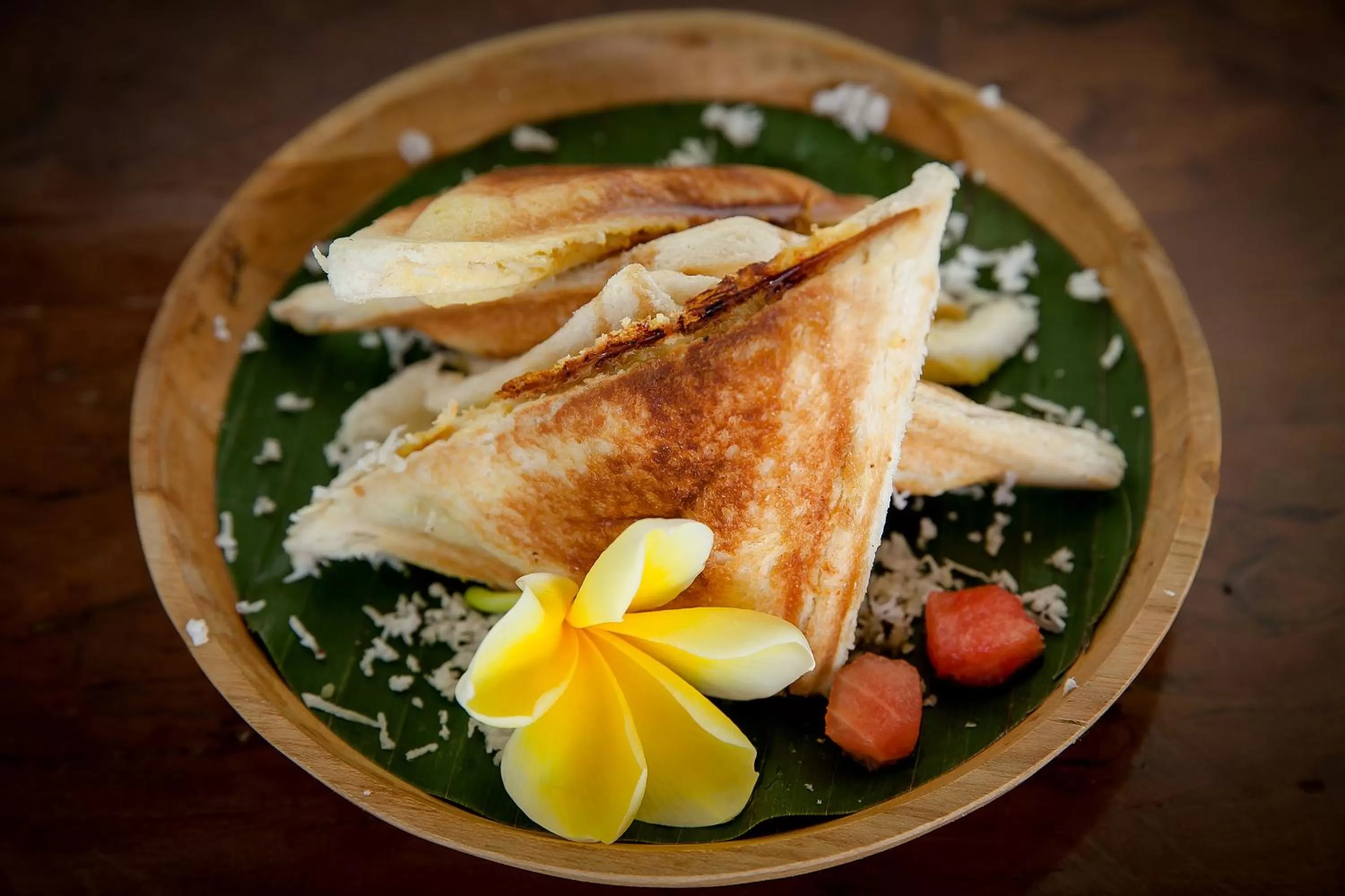 American breakfast in Abipraya Ubud