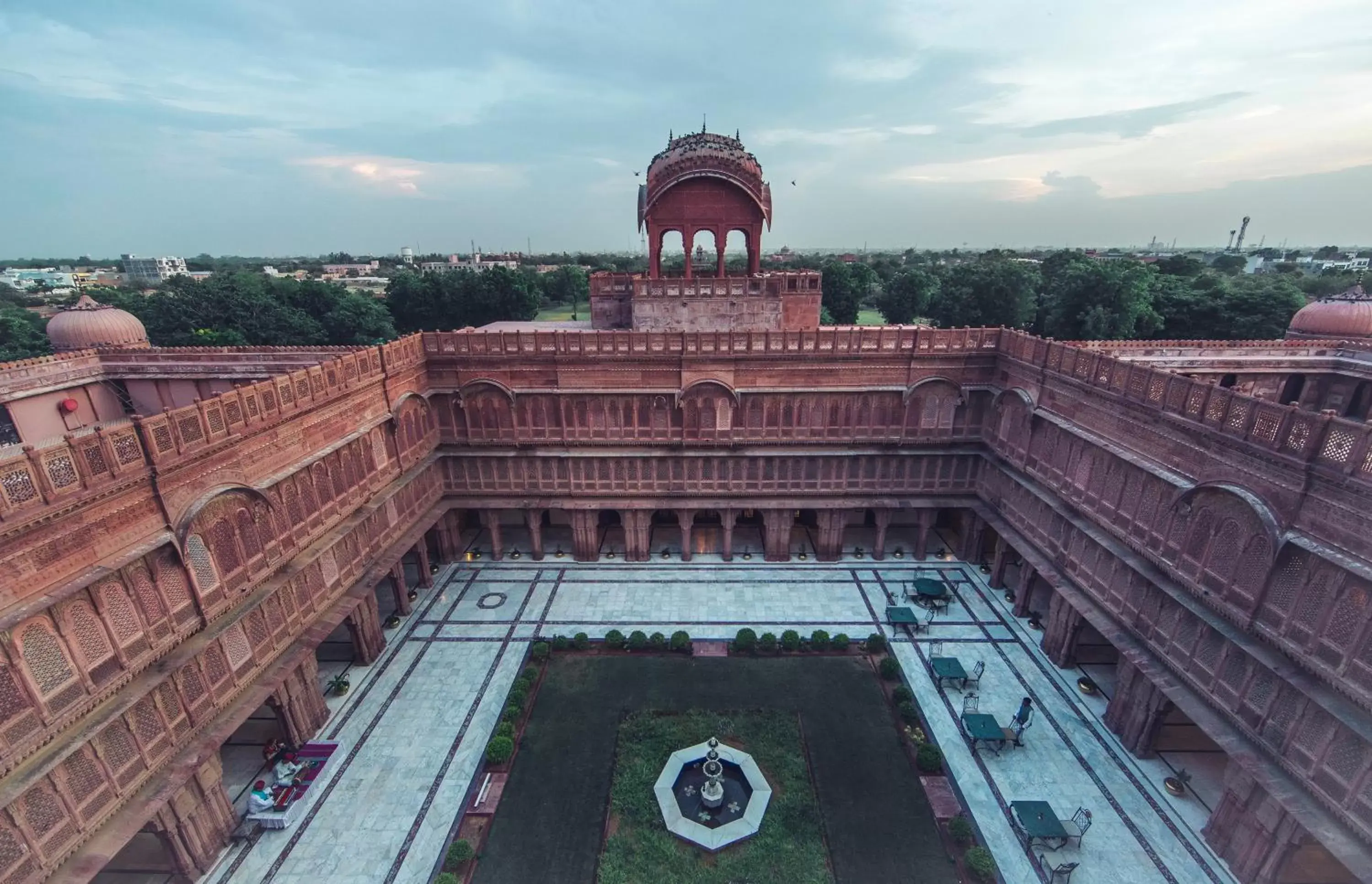 Property building in The Laxmi Niwas Palace Property building in The Laxmi Niwas Palace
