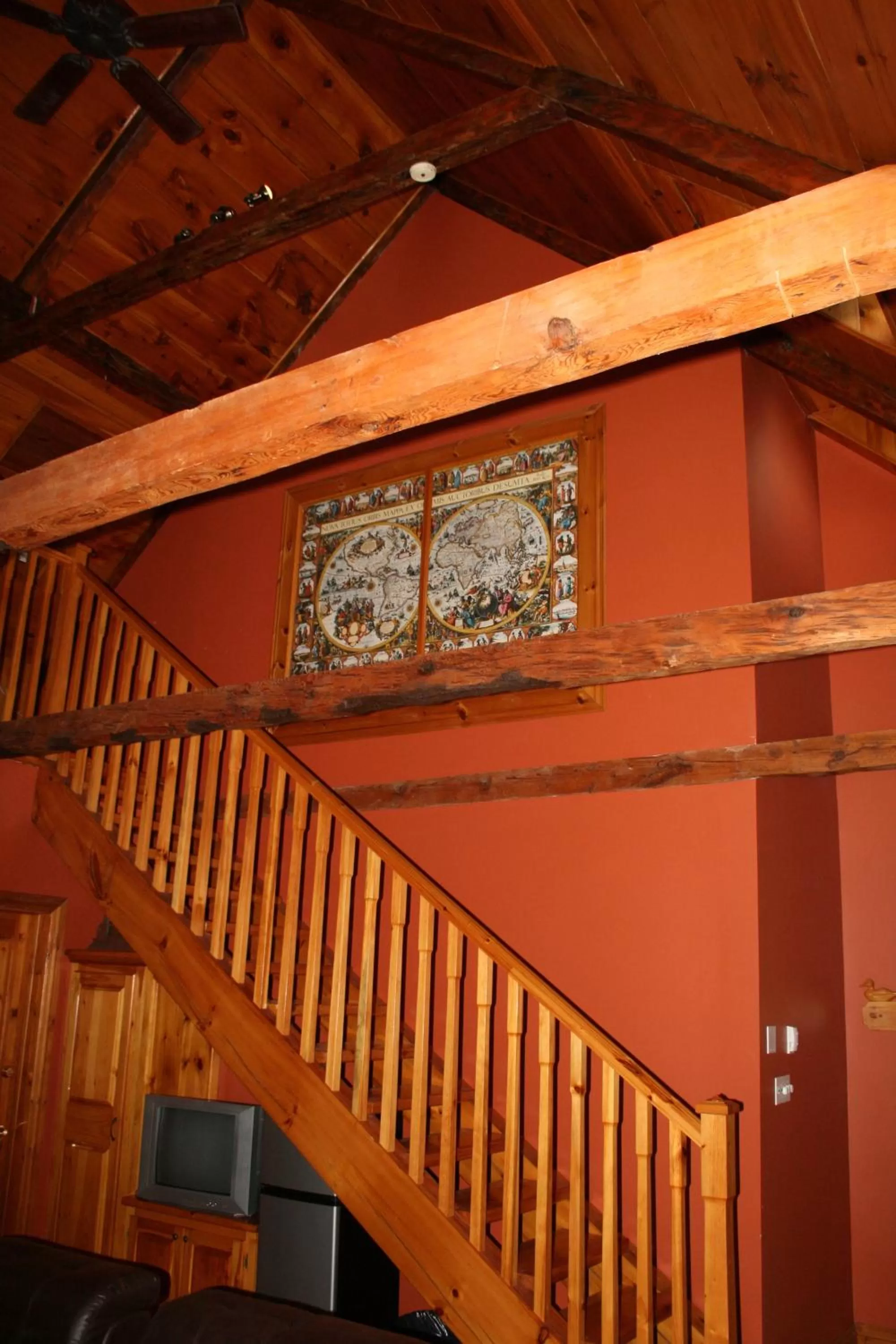 Decorative detail in Manoir Ramezay