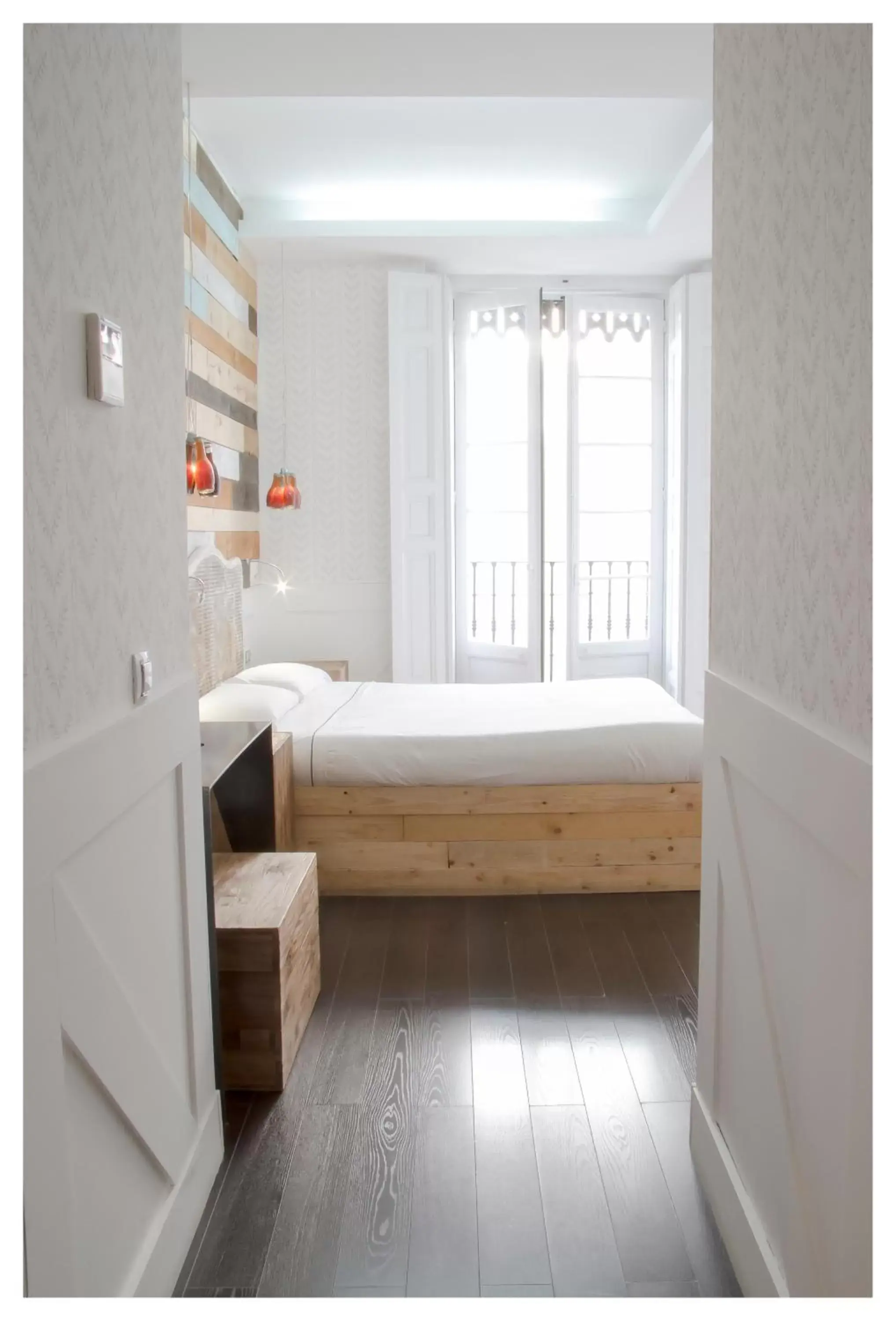 Bedroom, Bed in Hotel Life Gran Via Design