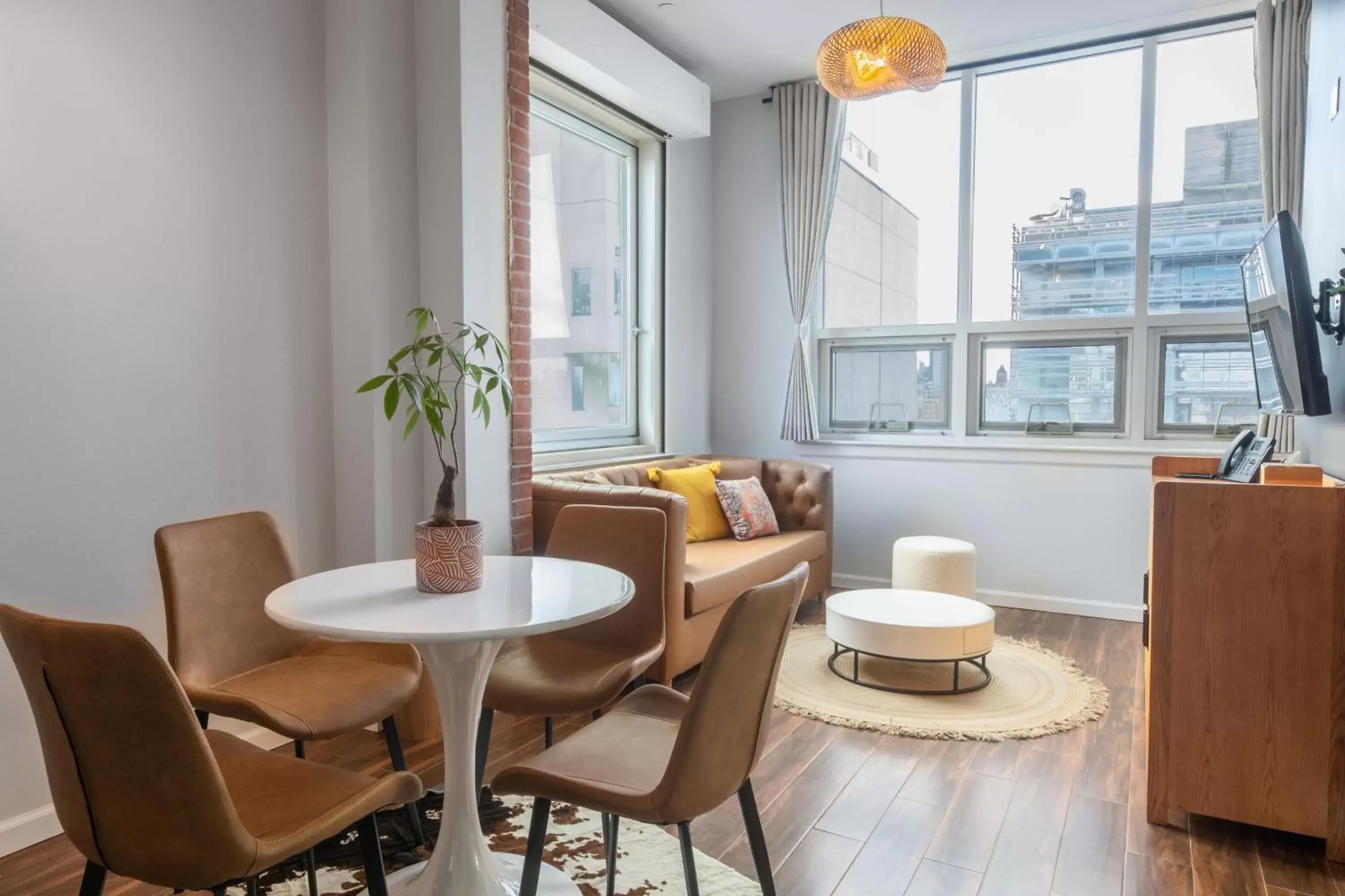 Living room in The Modernist Hotel Living room in The Modernist Hotel